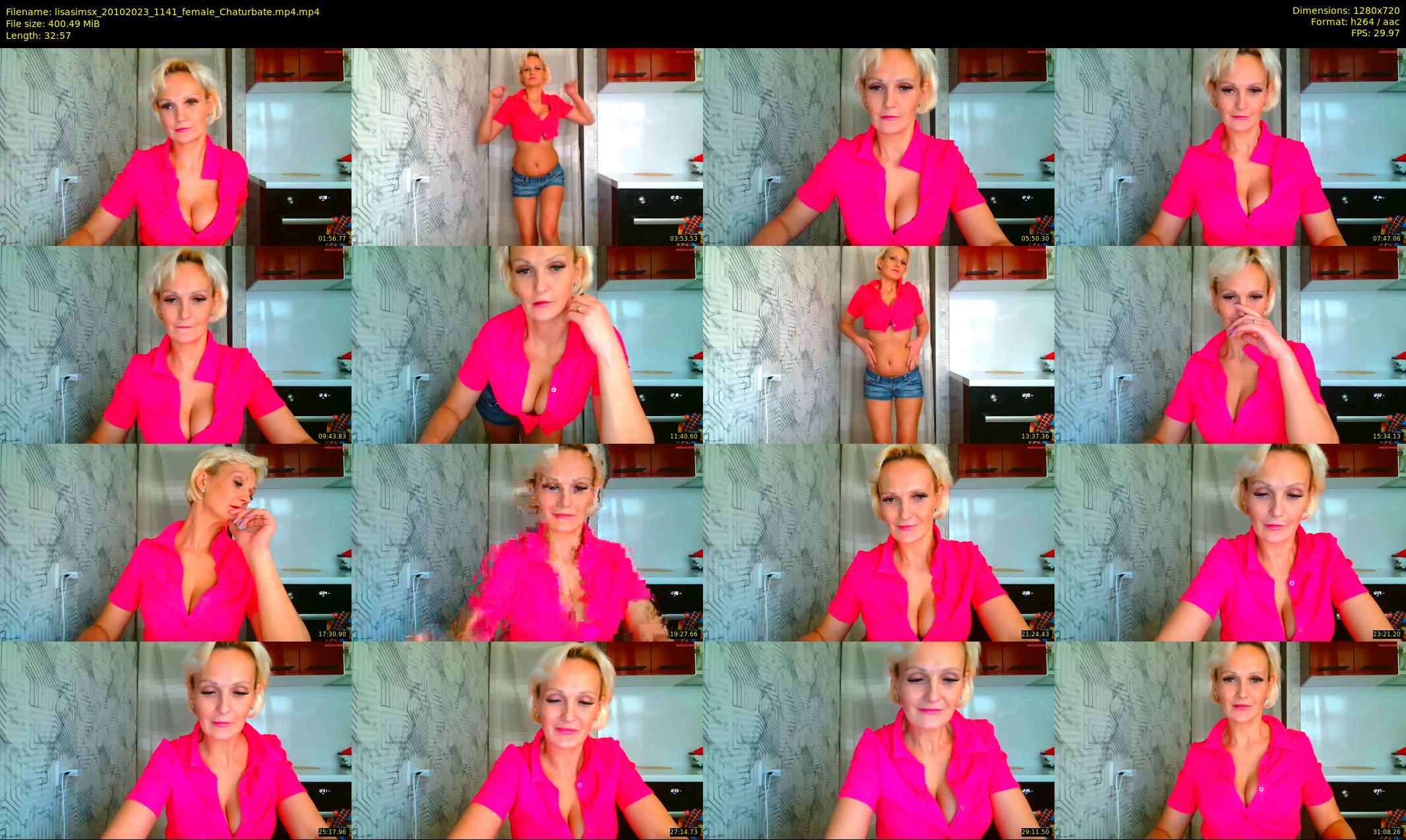 lisasimsx — 33 minute Chaturbate female cam show recording, 720p, Oct 20, 2023