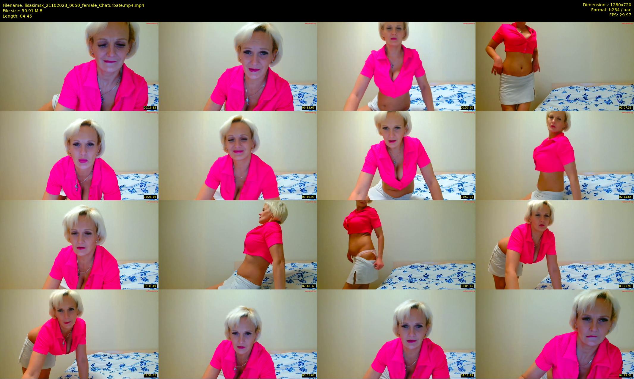 lisasimsx — 5 minute Chaturbate female cam show recording, 720p, Oct 21, 2023