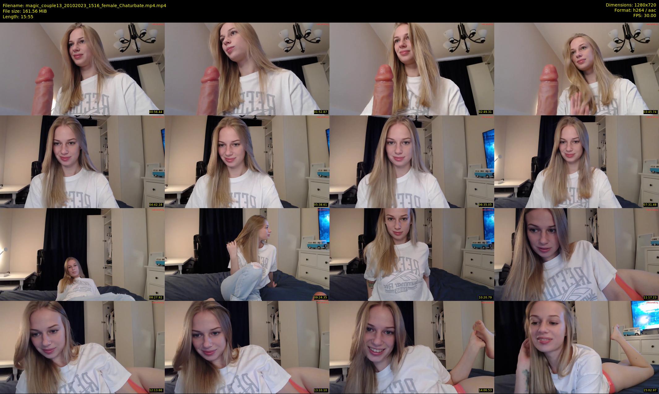 magic_couple13 — 16 minute Chaturbate couple cam show recording, 720p, Oct 20, 2023