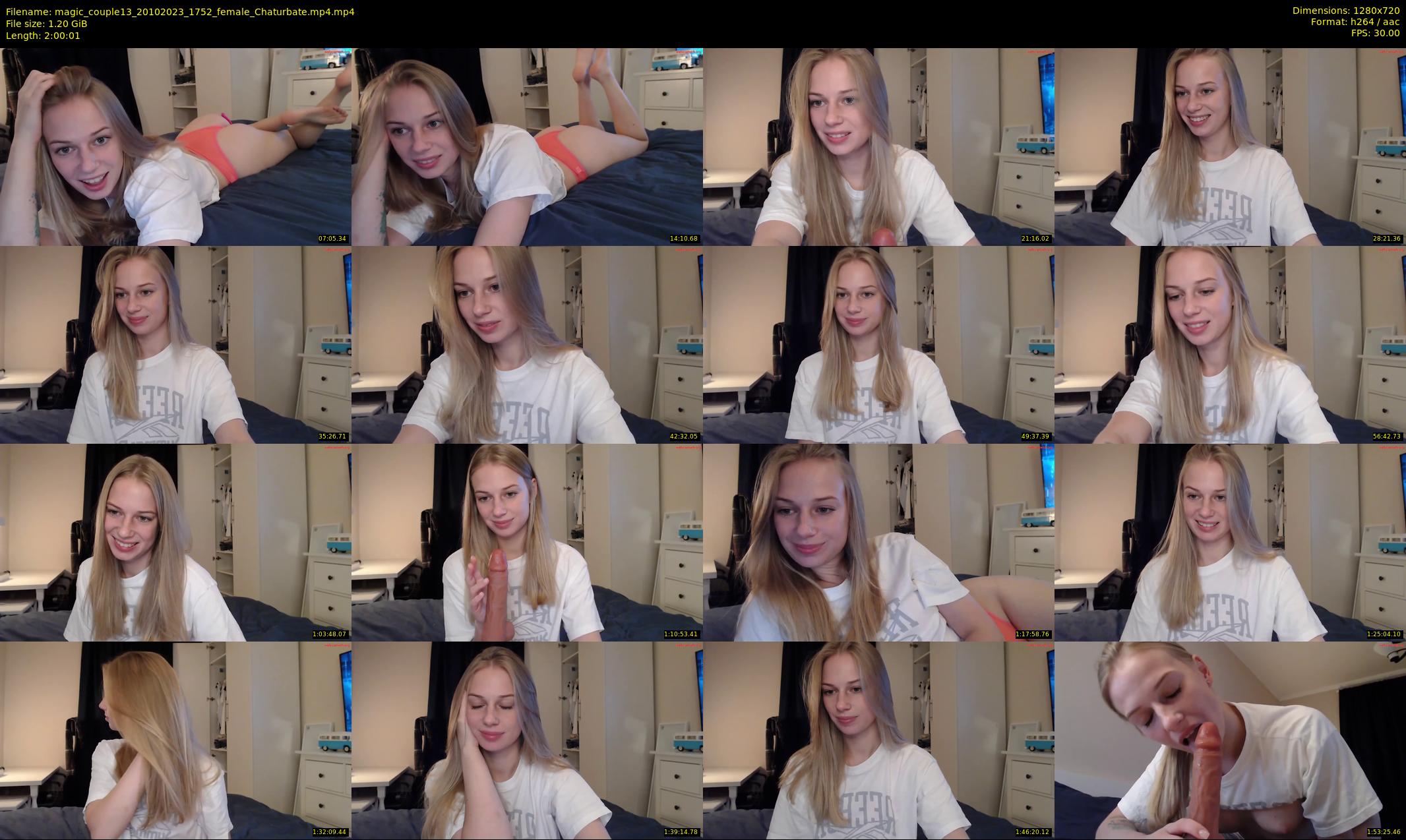 magic_couple13 — 121 minute Chaturbate couple cam show recording, 720p, Oct 20, 2023