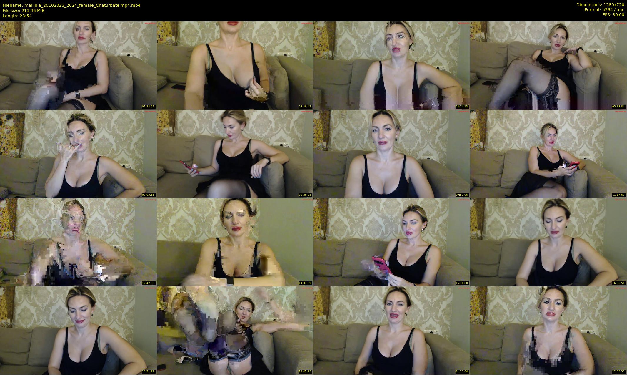 mallinia — 24 minute Chaturbate female cam show recording, 720p, Oct 20, 2023