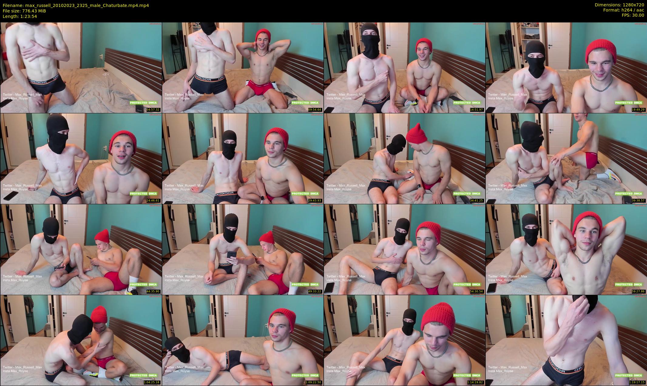 max_russell — 84 minute Chaturbate male cam show recording, 720p, Oct 20, 2023