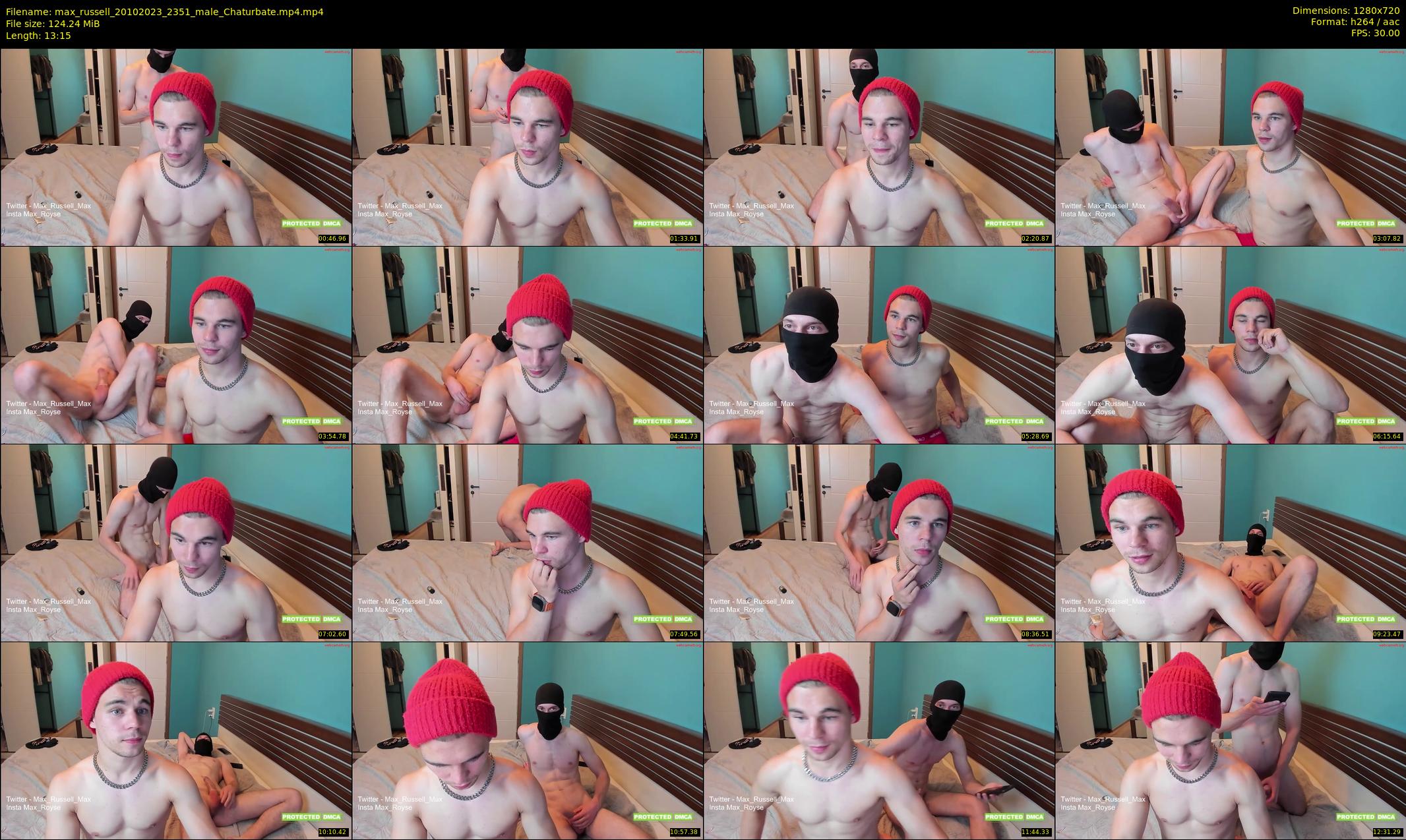 max_russell — 14 minute Chaturbate male cam show recording, 720p, Oct 20, 2023