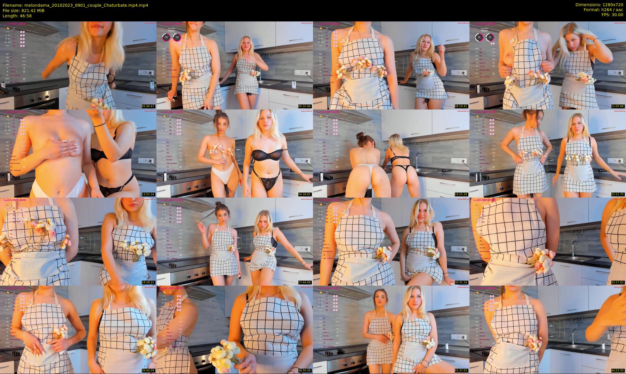 melondama — 47 minute Chaturbate female cam show recording, 720p, Oct 20, 2023