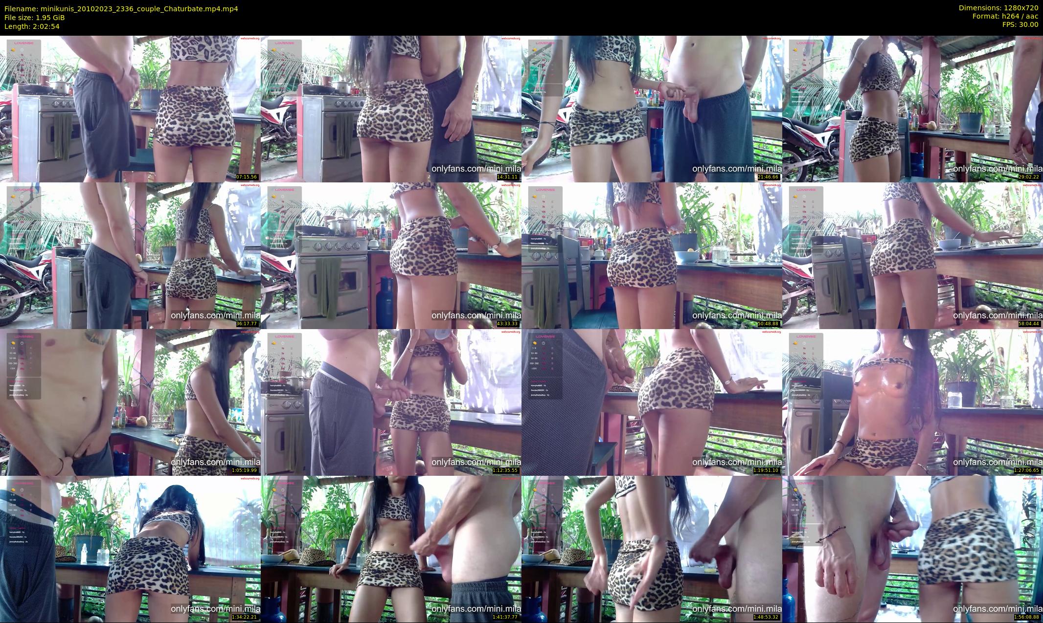 minikunis — 123 minute Chaturbate couple cam show recording, 720p, Oct 20, 2023
