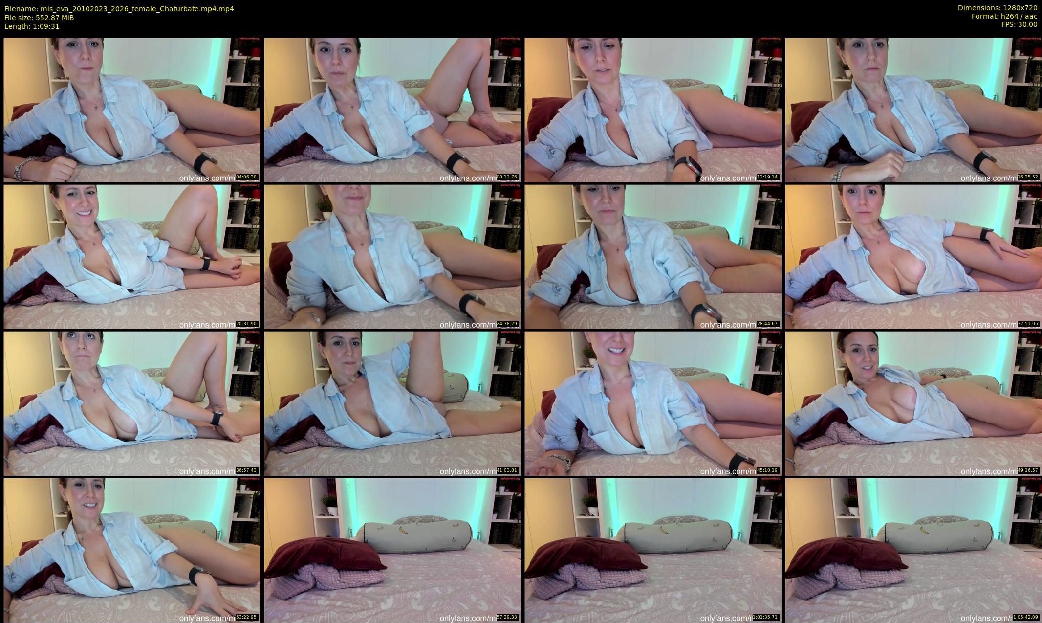 mis_eva — 70 minute Chaturbate female cam show recording, 720p, Oct 20, 2023
