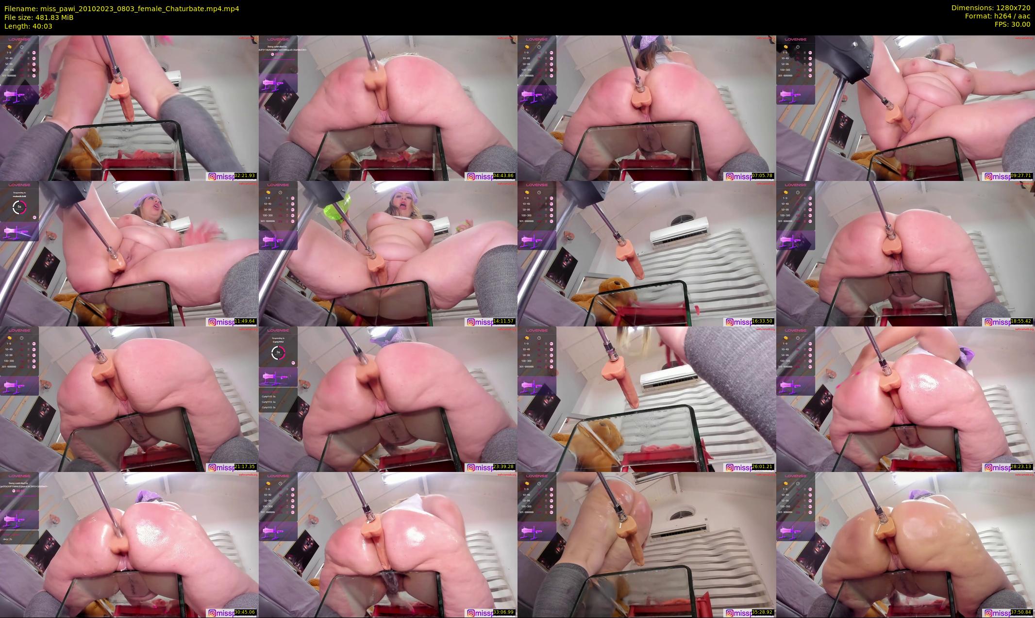 miss_pawi — 41 minute Chaturbate female cam show recording, 720p, Oct 20, 2023