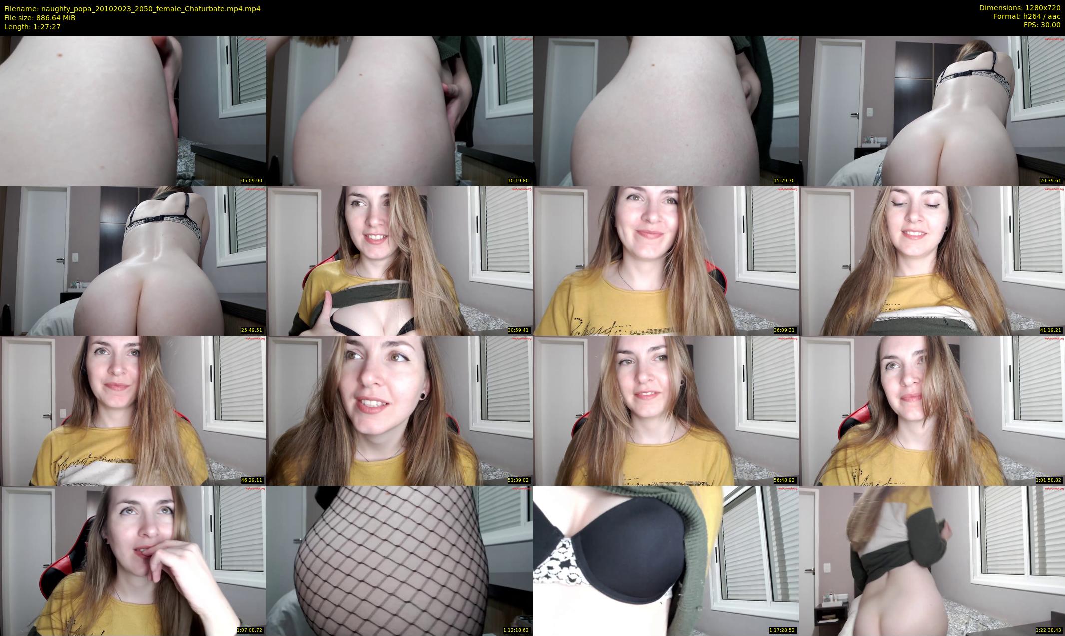 naughty_popa — 88 minute Chaturbate female cam show recording, 720p, Oct 20, 2023