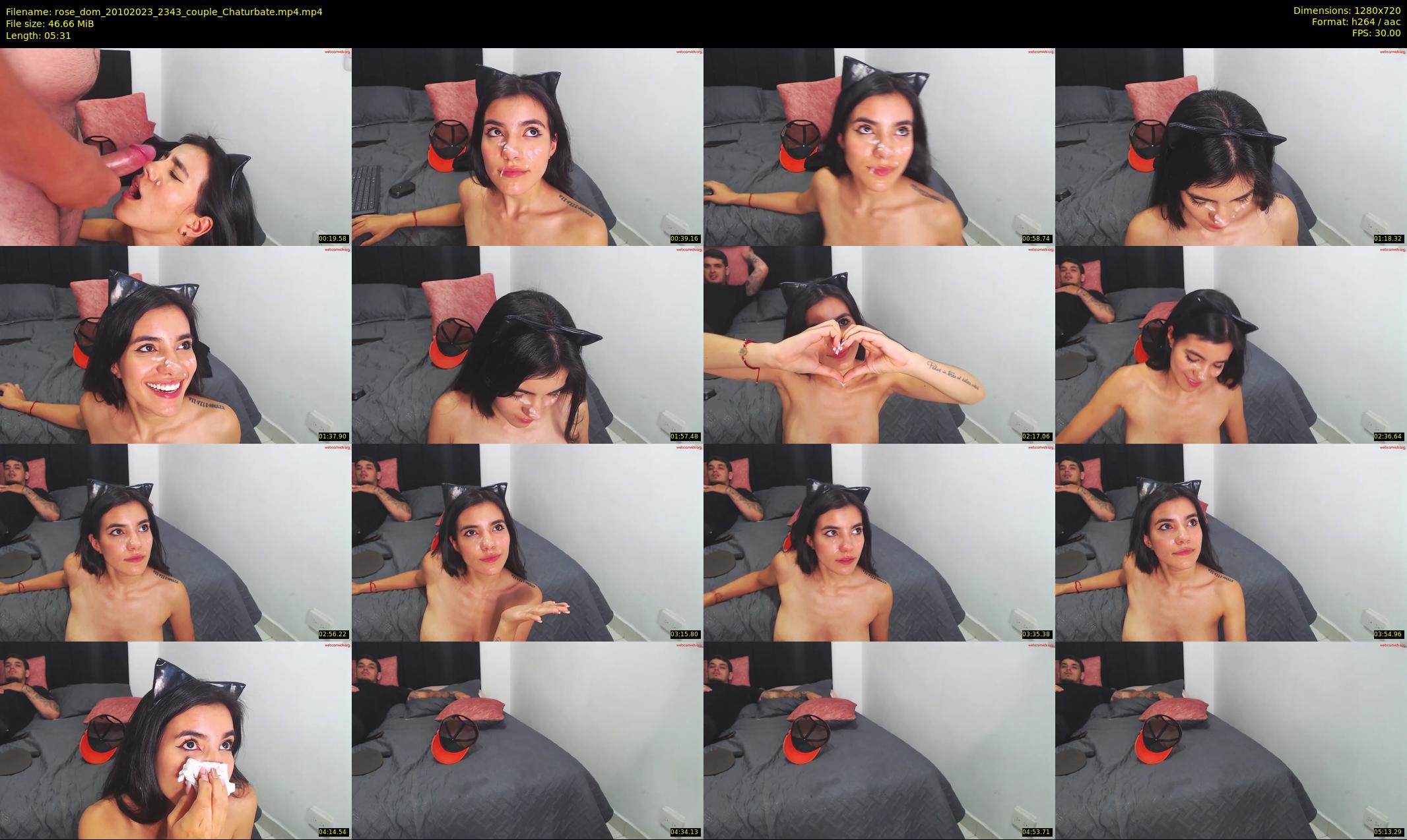 rose_dom — 6 minute Chaturbate couple cam show recording, 720p, Oct 20, 2023