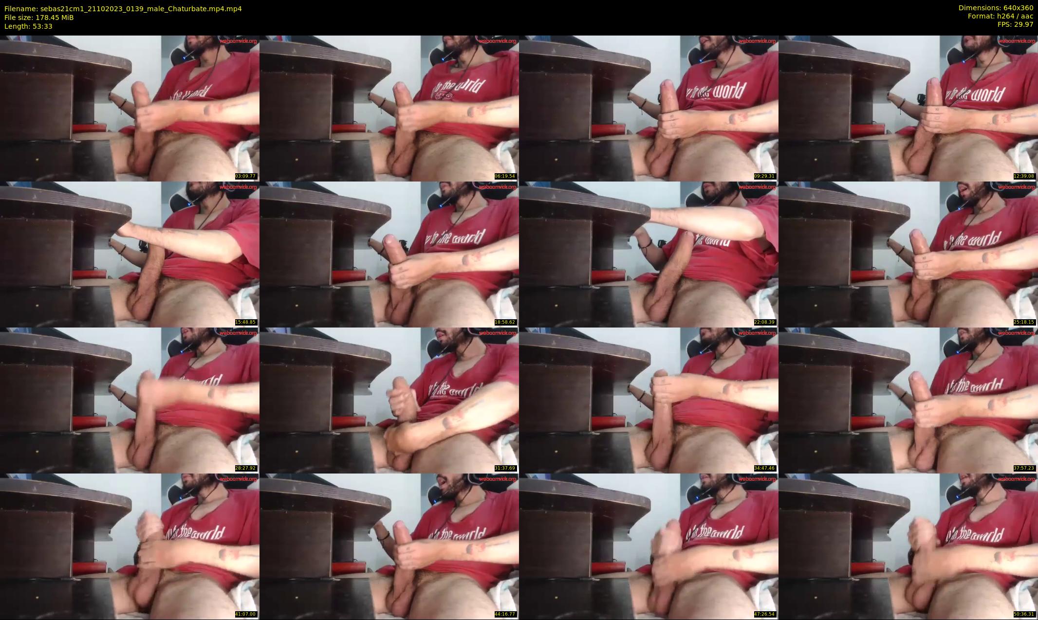 sebas21cm1 — 54 minute Chaturbate male cam show recording, 360p, Oct 21, 2023