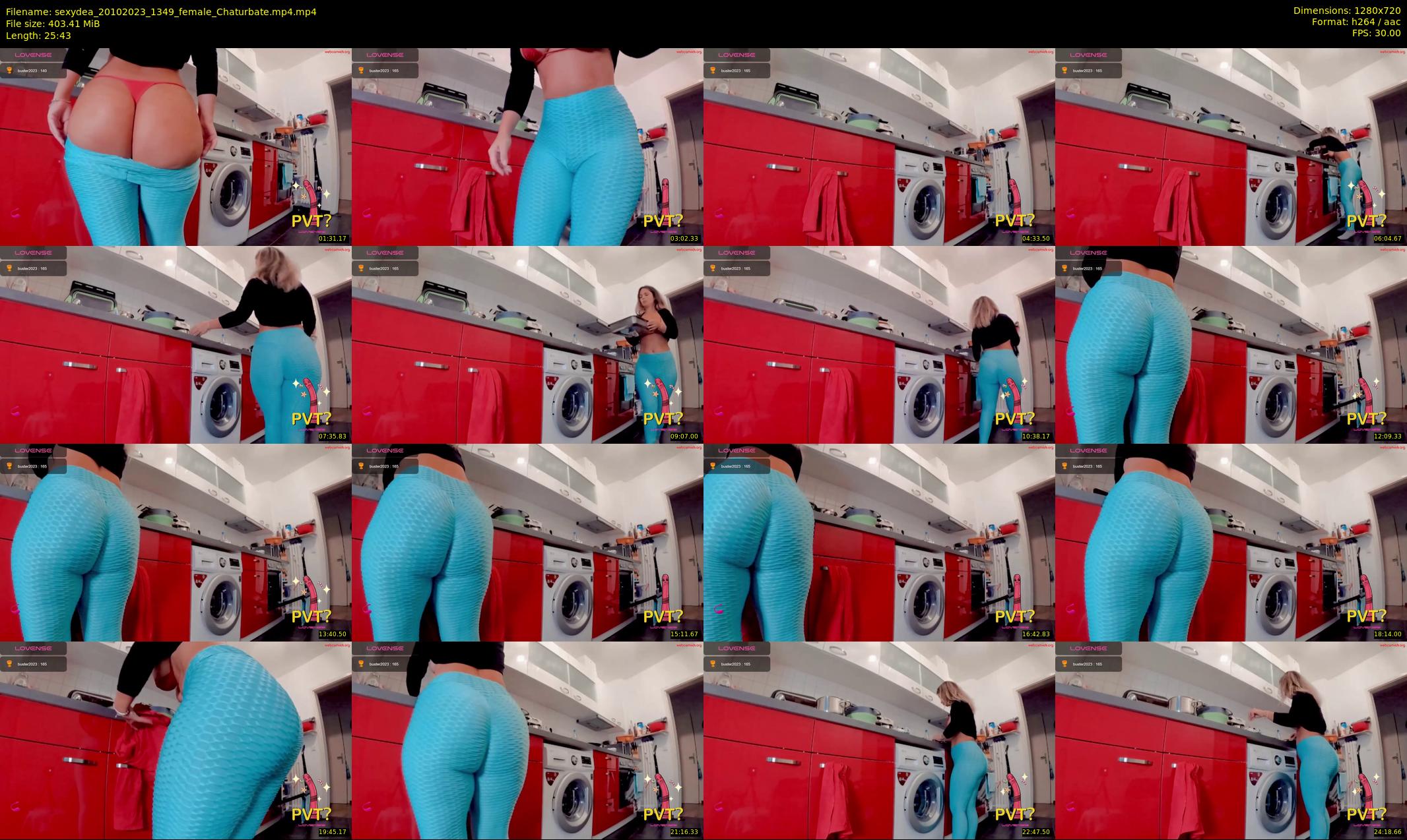 sexydea — 26 minute Chaturbate female cam show recording, 720p, Oct 20, 2023