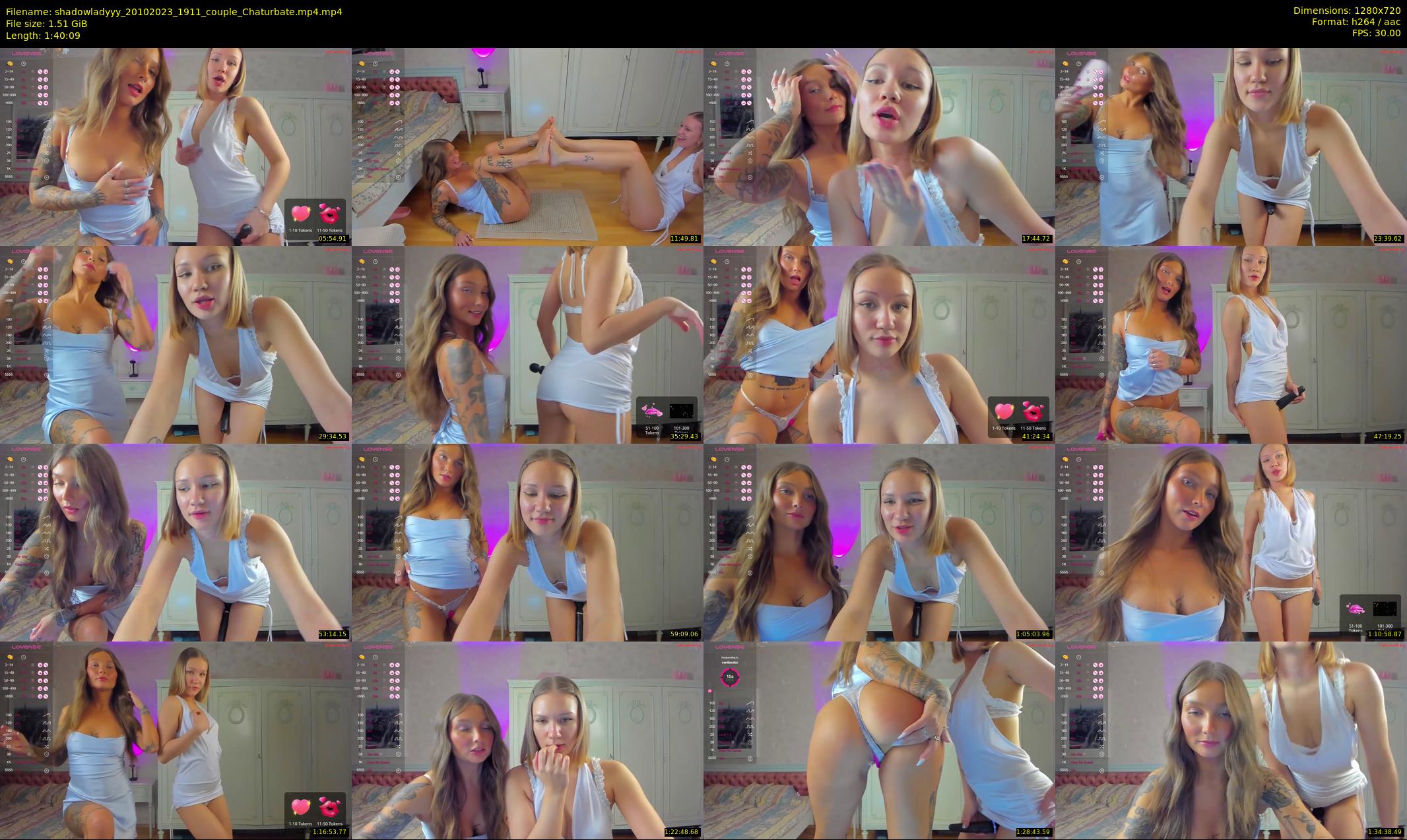 shadowladyyy — 101 minute Chaturbate couple cam show recording, 720p, Oct 20, 2023