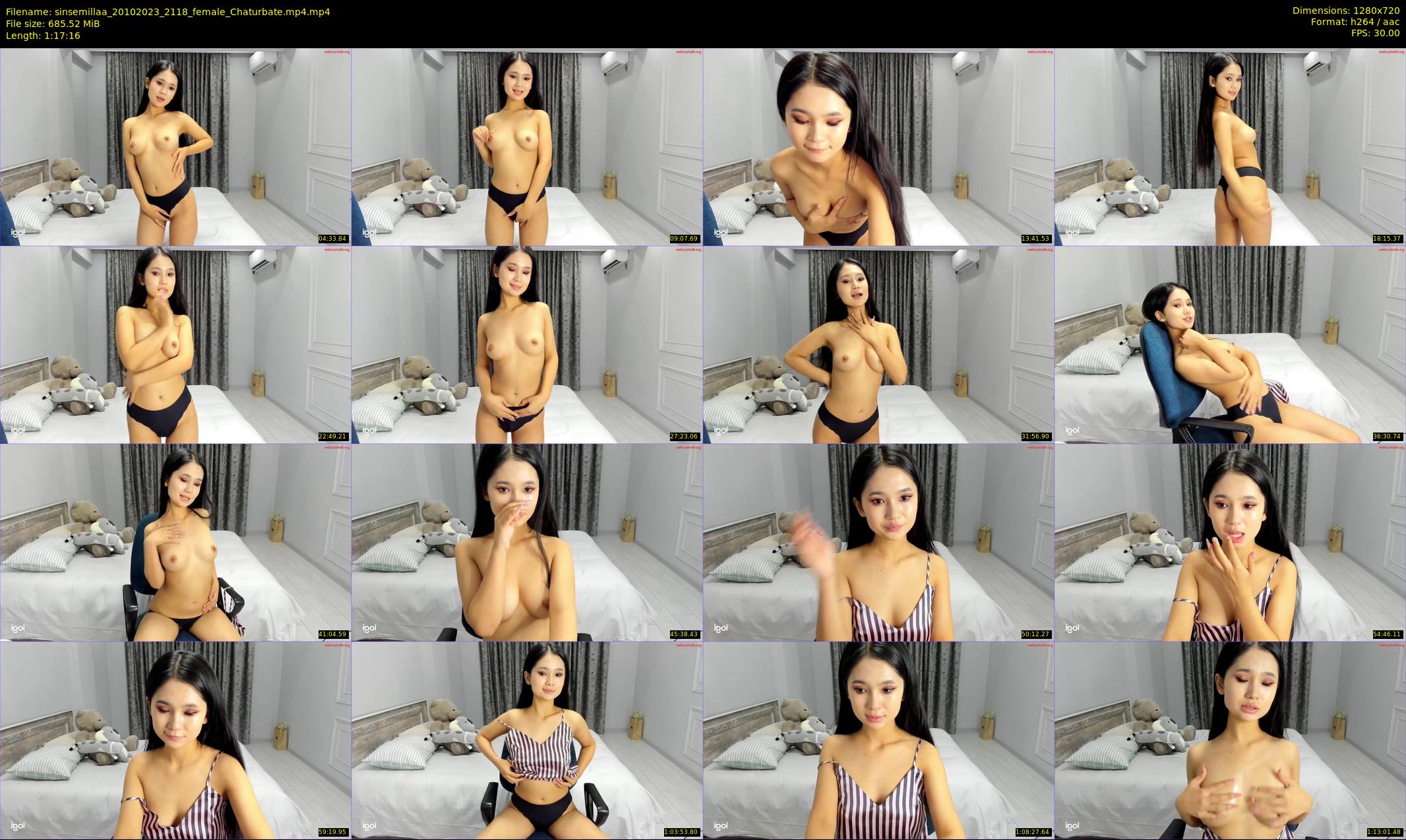 sinsemillaa — 78 minute Chaturbate female cam show recording, 720p, Oct 20, 2023