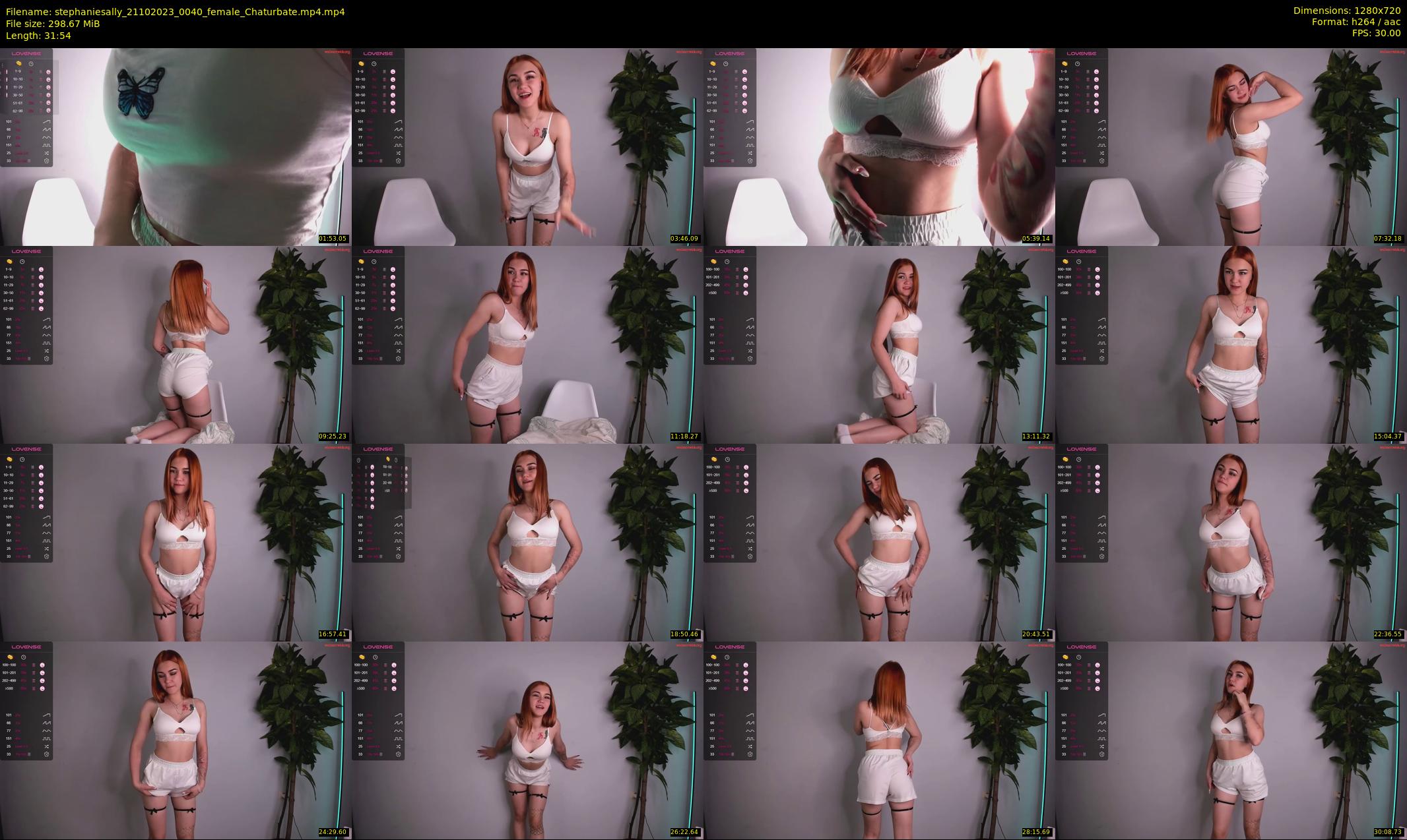 stephaniesally — 32 minute Chaturbate female cam show recording, 720p, Oct 21, 2023