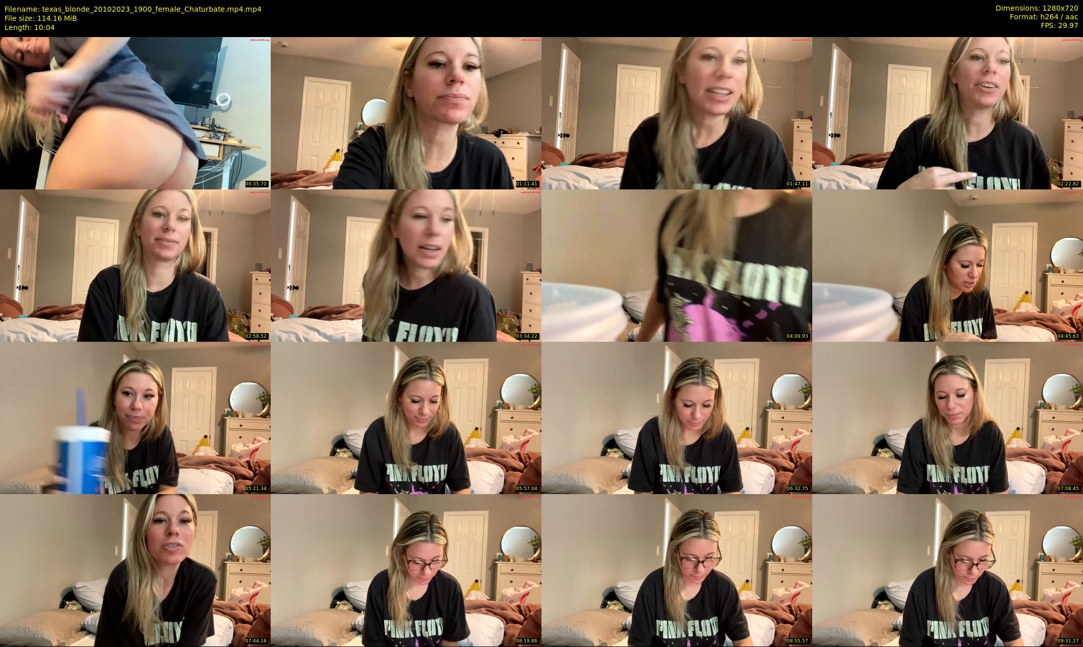 texas_blonde — 11 minute Chaturbate female cam show recording, 720p, Oct 20, 2023