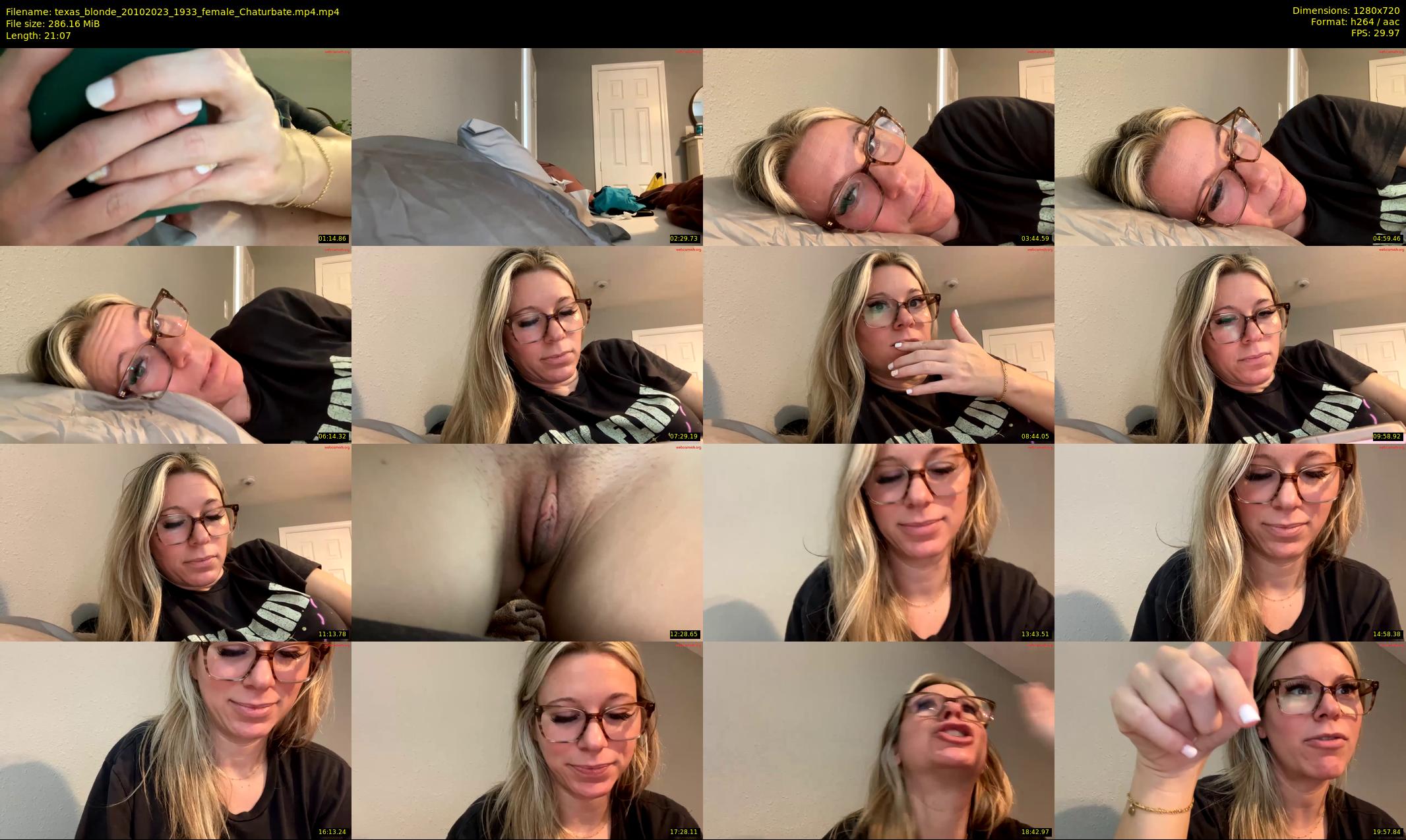 texas_blonde — 22 minute Chaturbate female cam show recording, 720p, Oct 20, 2023