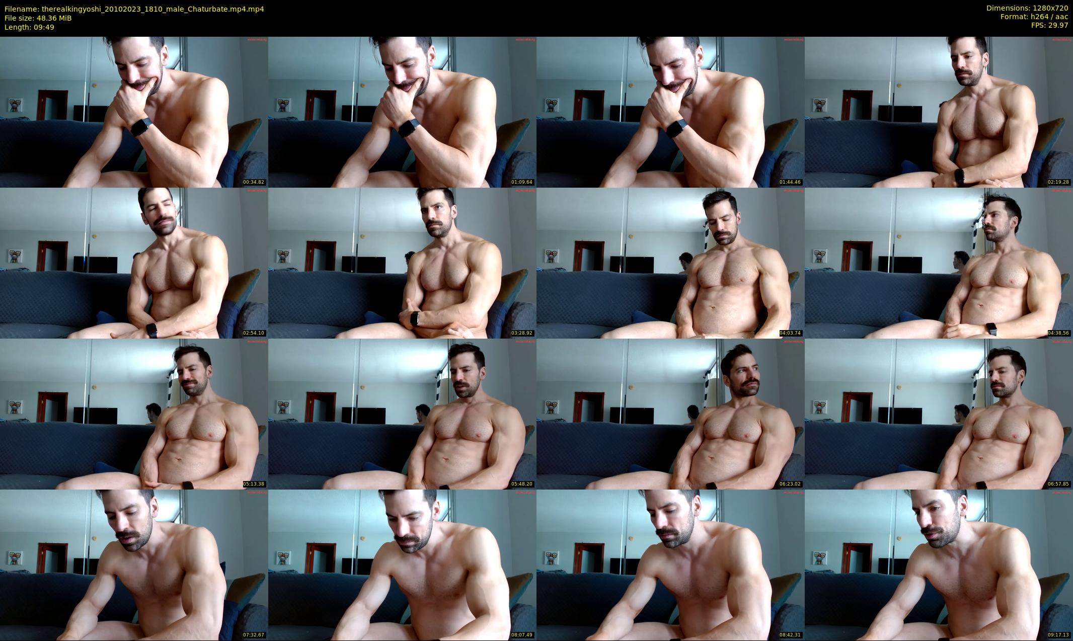 therealkingyoshi — 10 minute Chaturbate male cam show recording, 720p, Oct 20, 2023