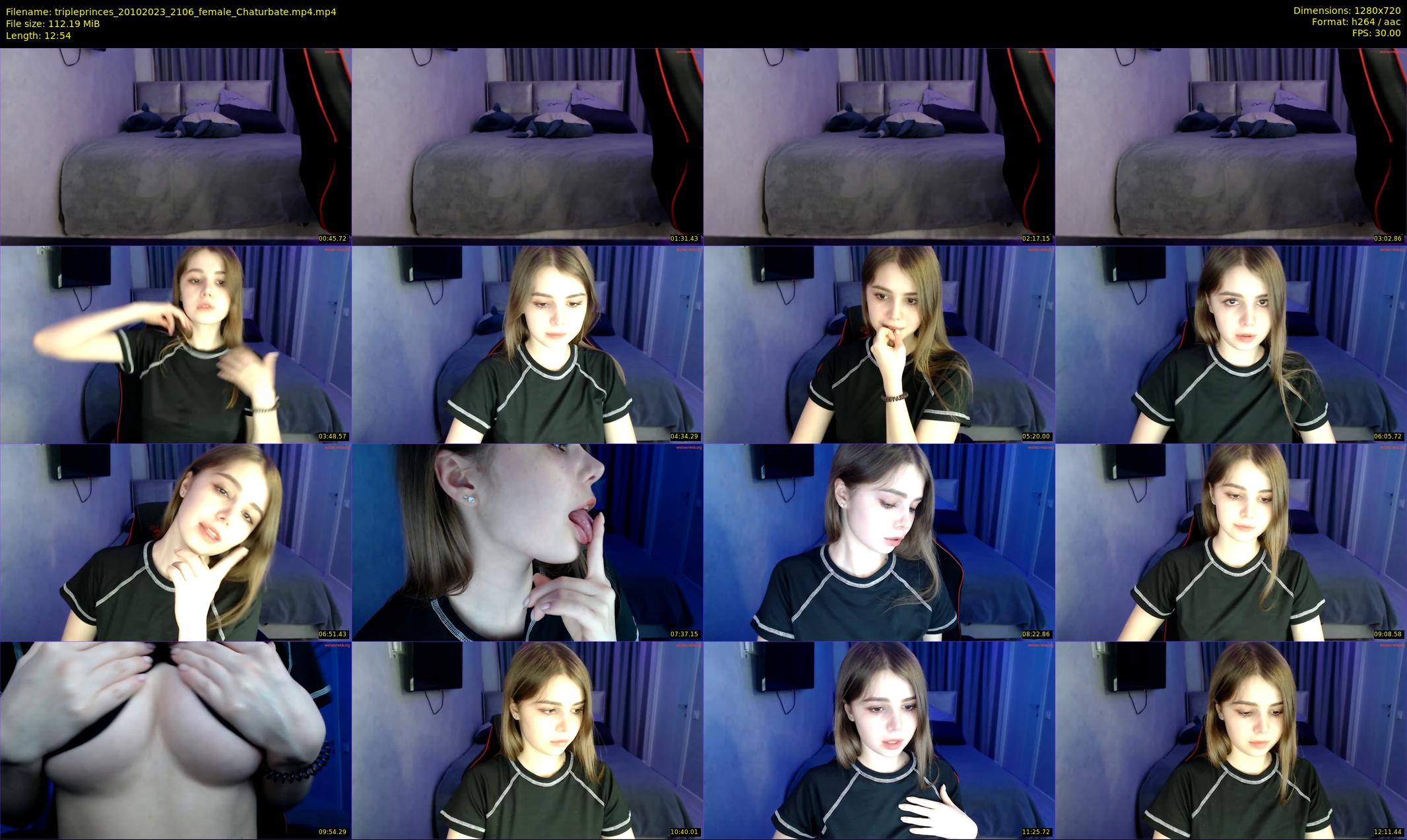 tripleprinces — 13 minute Chaturbate female cam show recording, 720p, Oct 20, 2023