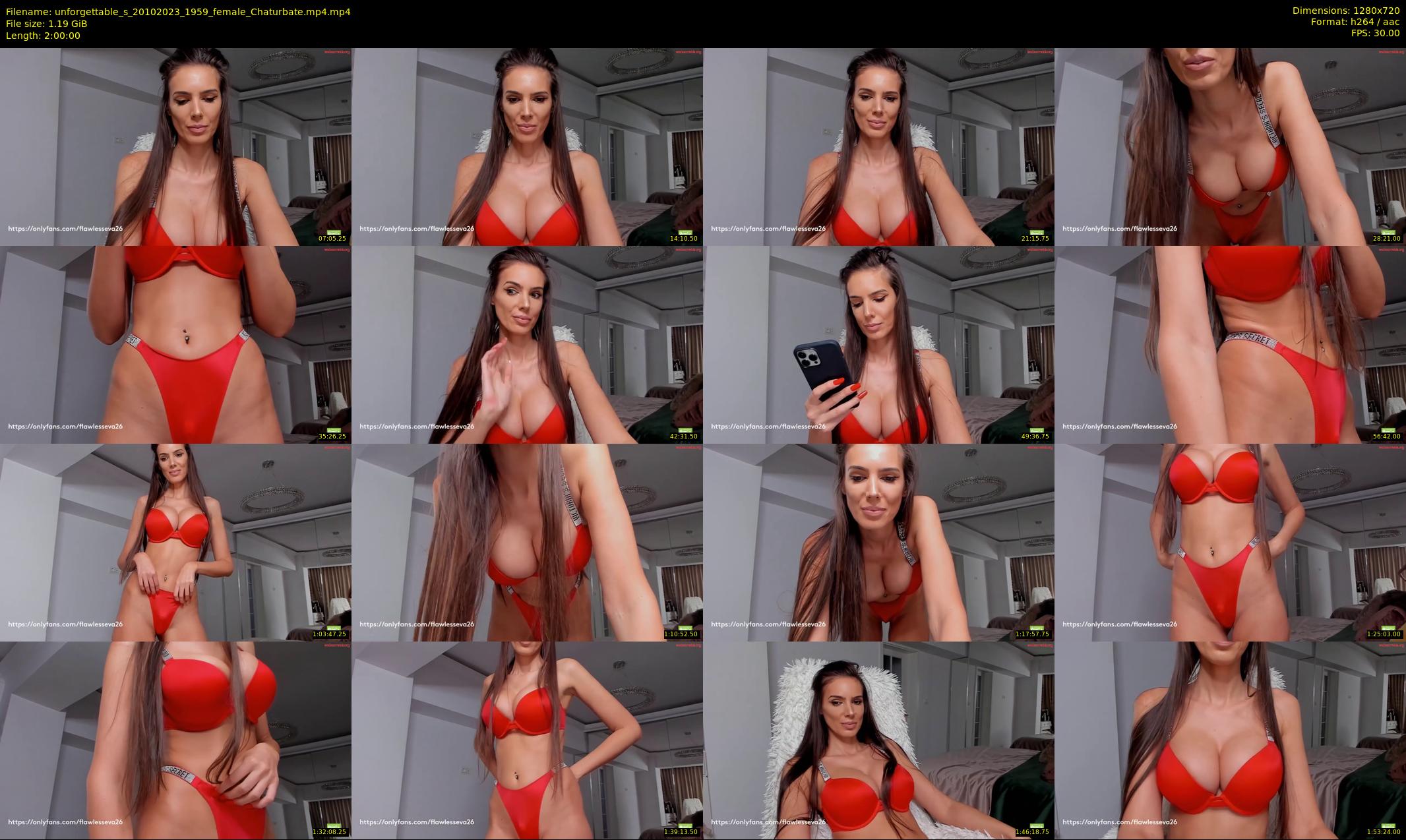 unforgettable_s — 120 minute Chaturbate female cam show recording, 720p, Oct 20, 2023