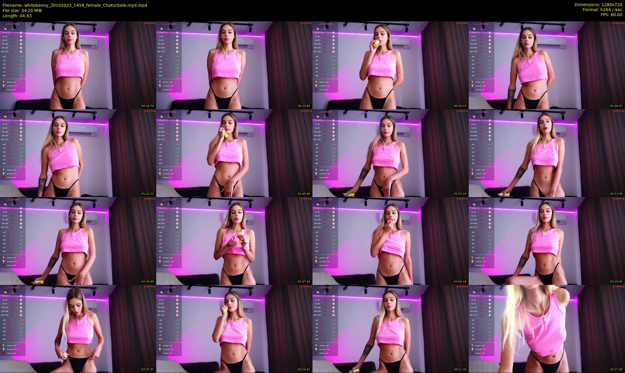 whitebanny — 5 minute Chaturbate couple cam show recording, 720p, Oct 20, 2023