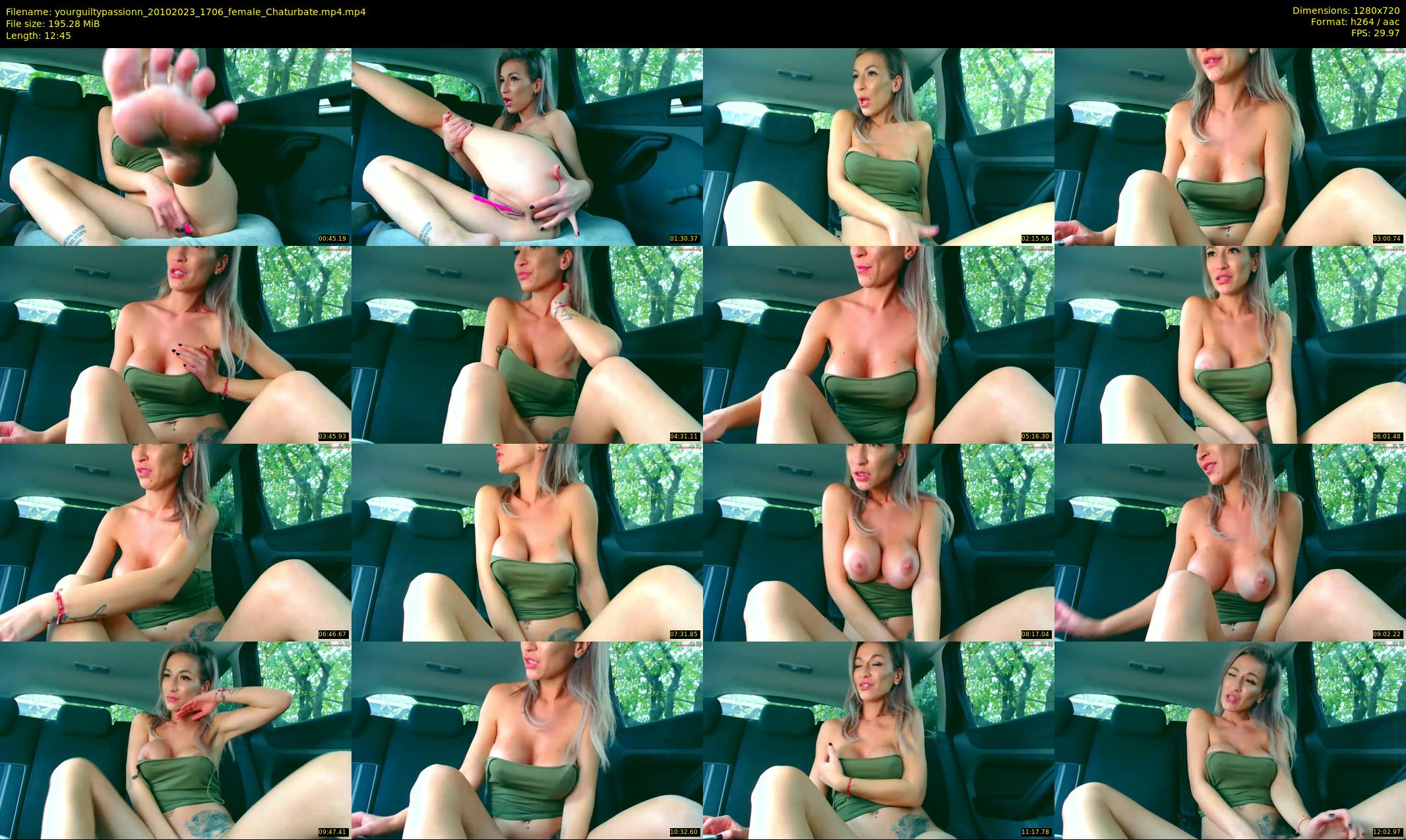 yourguiltypassionn — 13 minute Chaturbate female cam show recording, 720p, Oct 20, 2023