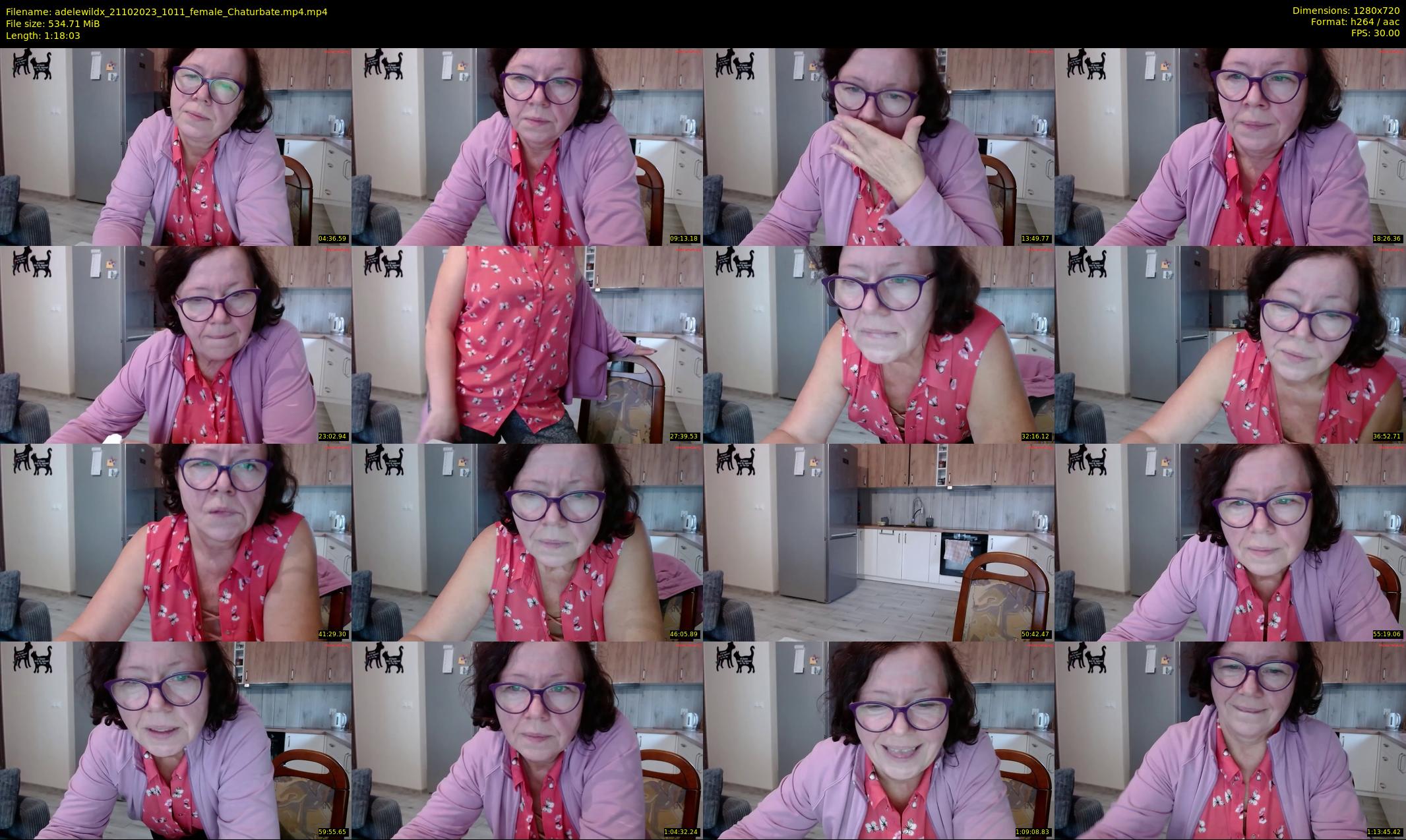 adelewildx — 79 minute Chaturbate female cam show recording, 720p, Oct 21, 2023