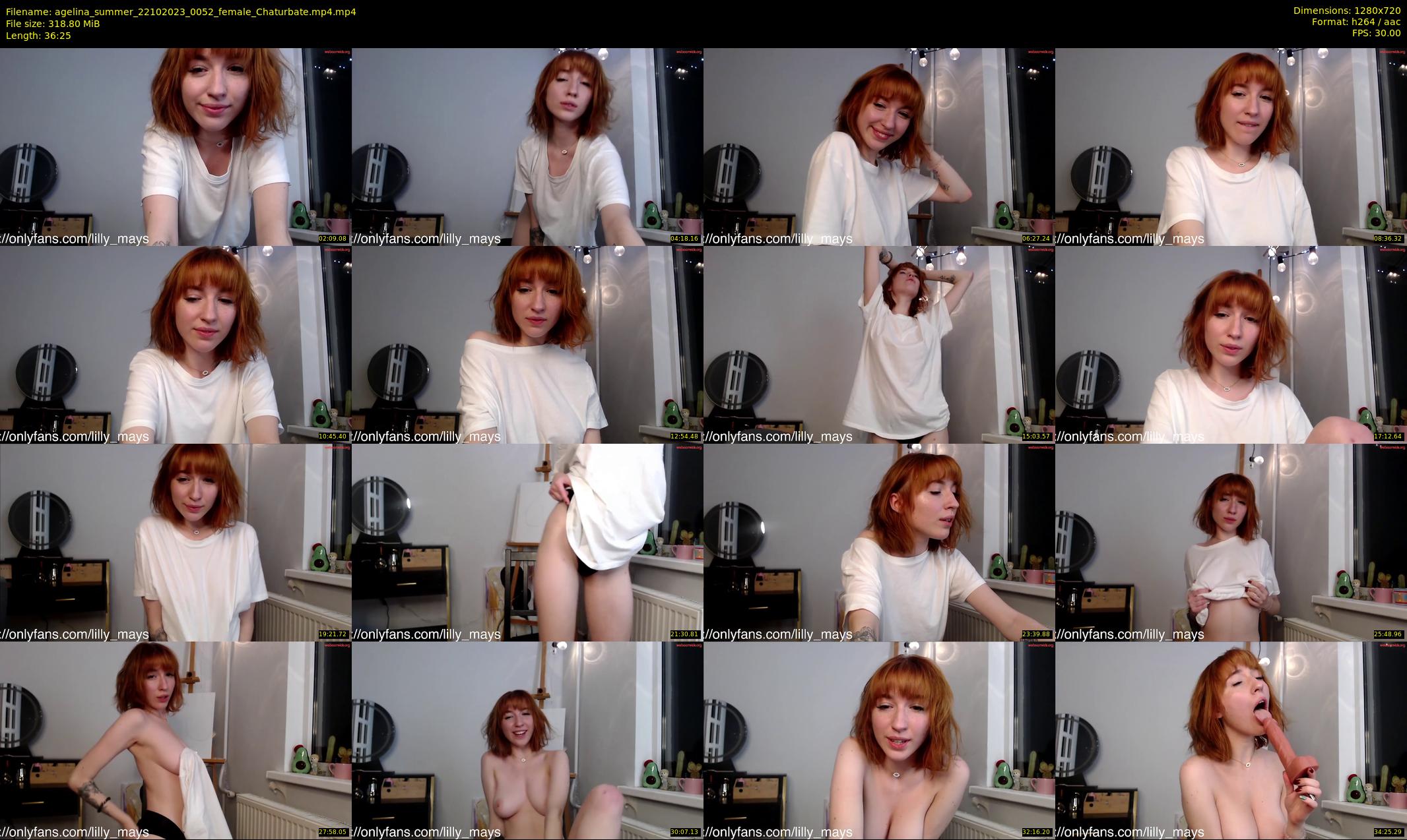 agelina_summer — 37 minute Chaturbate female cam show recording, 720p, Oct 22, 2023
