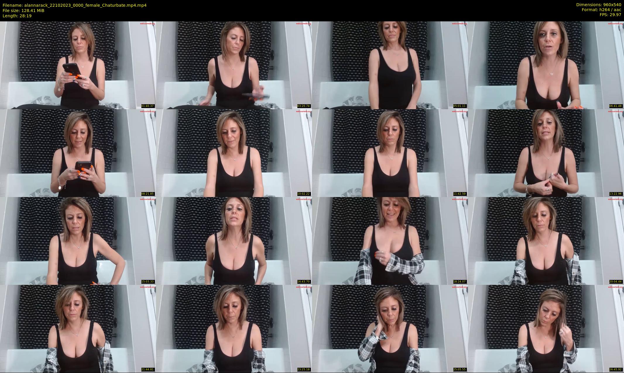 alannarack — 29 minute Chaturbate female cam show recording, 480p, Oct 22, 2023