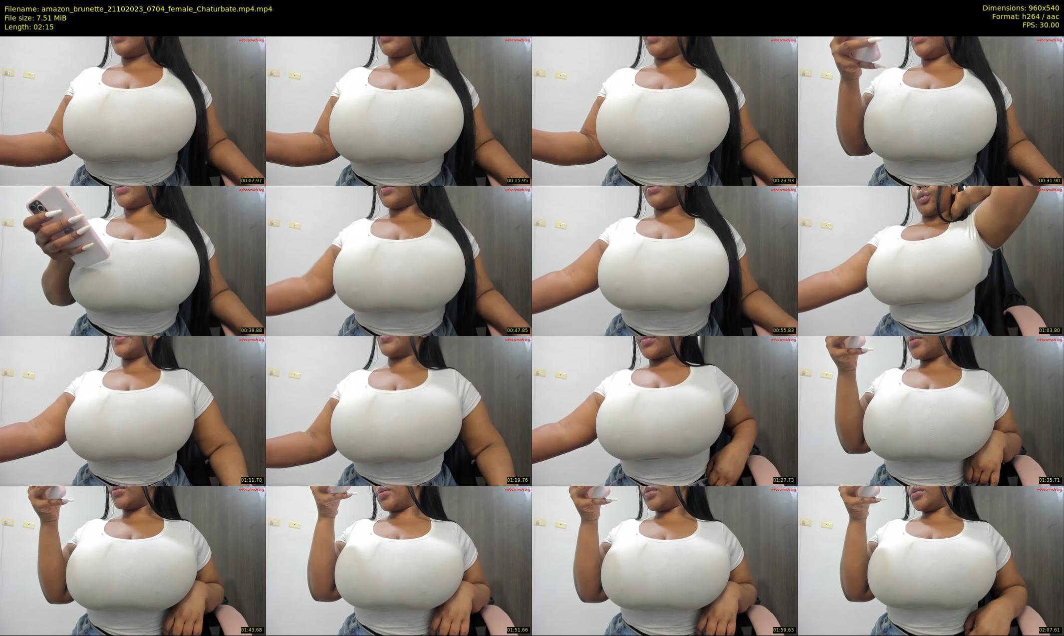 amazon_brunette — 3 minute Chaturbate female cam show recording, 480p, Oct 21, 2023