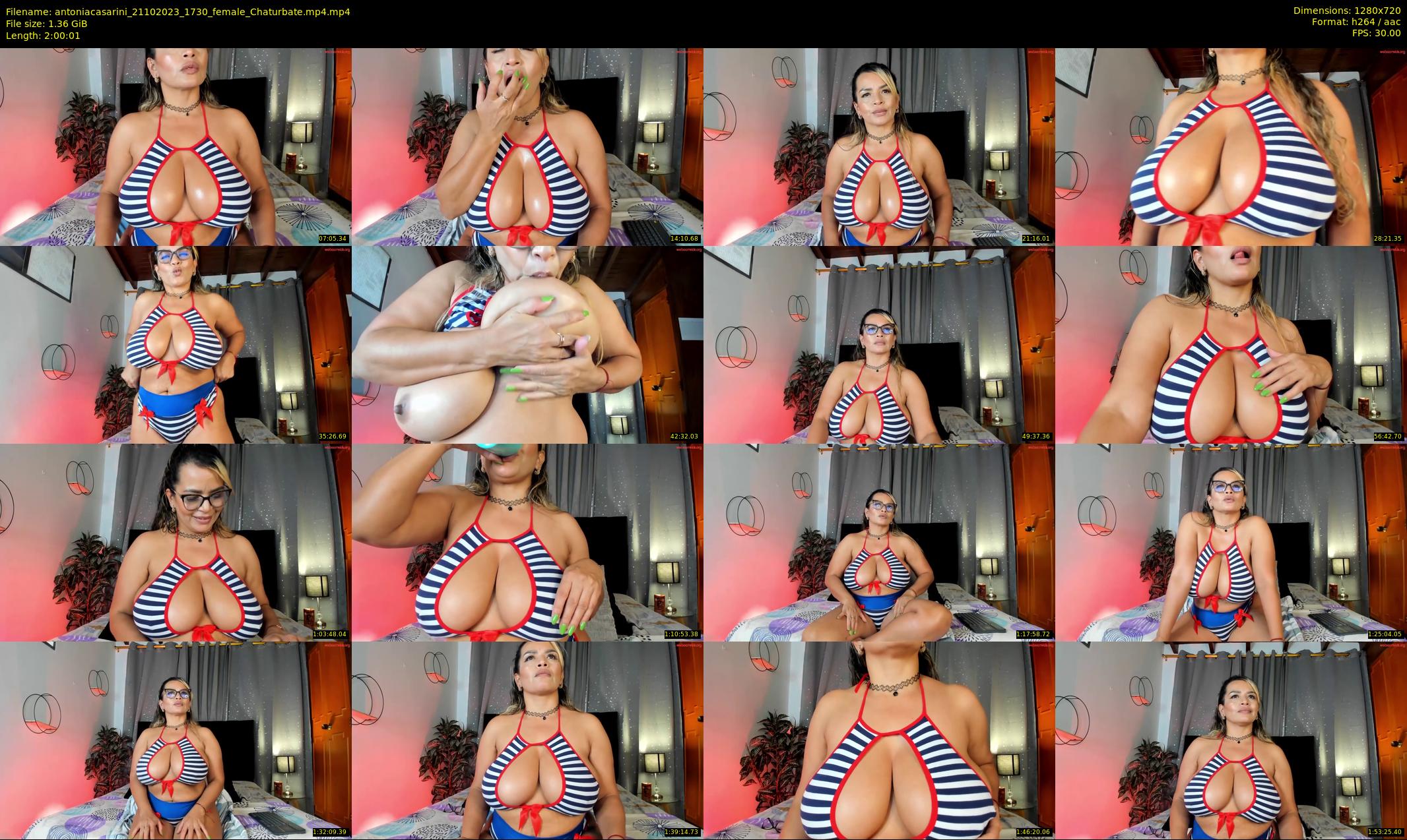 antoniacasarini — 121 minute Chaturbate female cam show recording, 720p, Oct 21, 2023