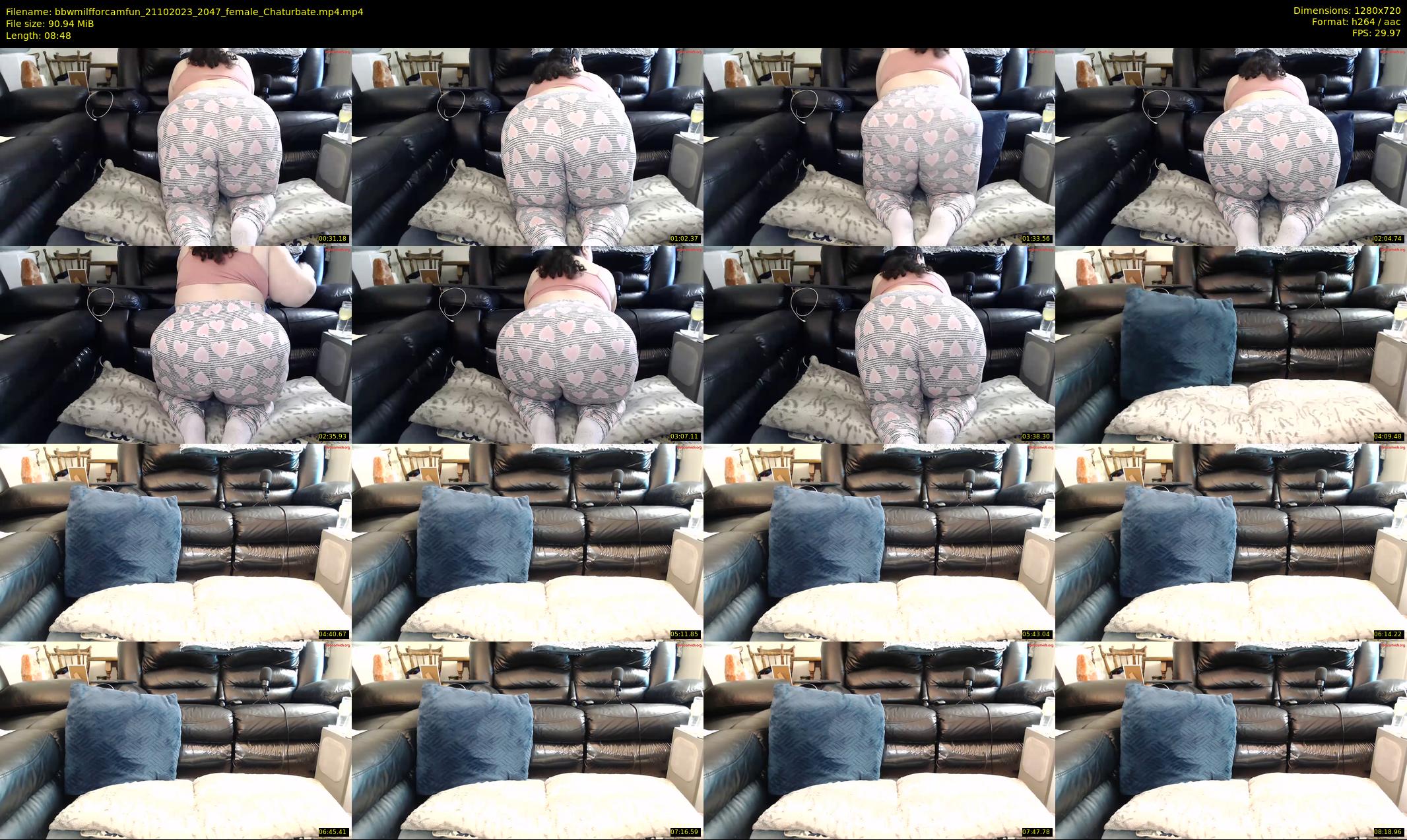 bbwmilfforcamfun — 9 minute Chaturbate female cam show recording, 720p, Oct 21, 2023