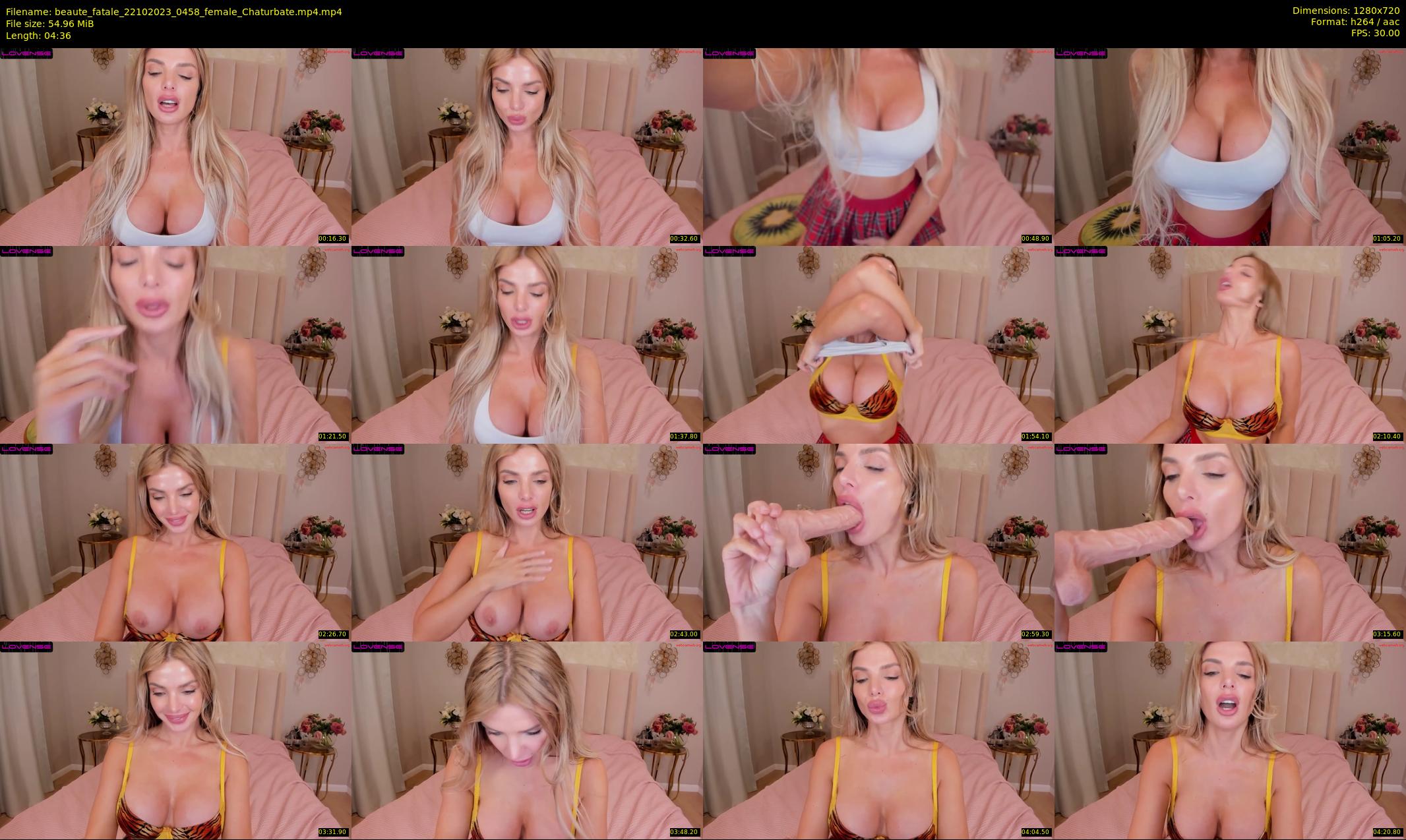 beaute_fatale — 5 minute Chaturbate female cam show recording, 720p, Oct 22, 2023