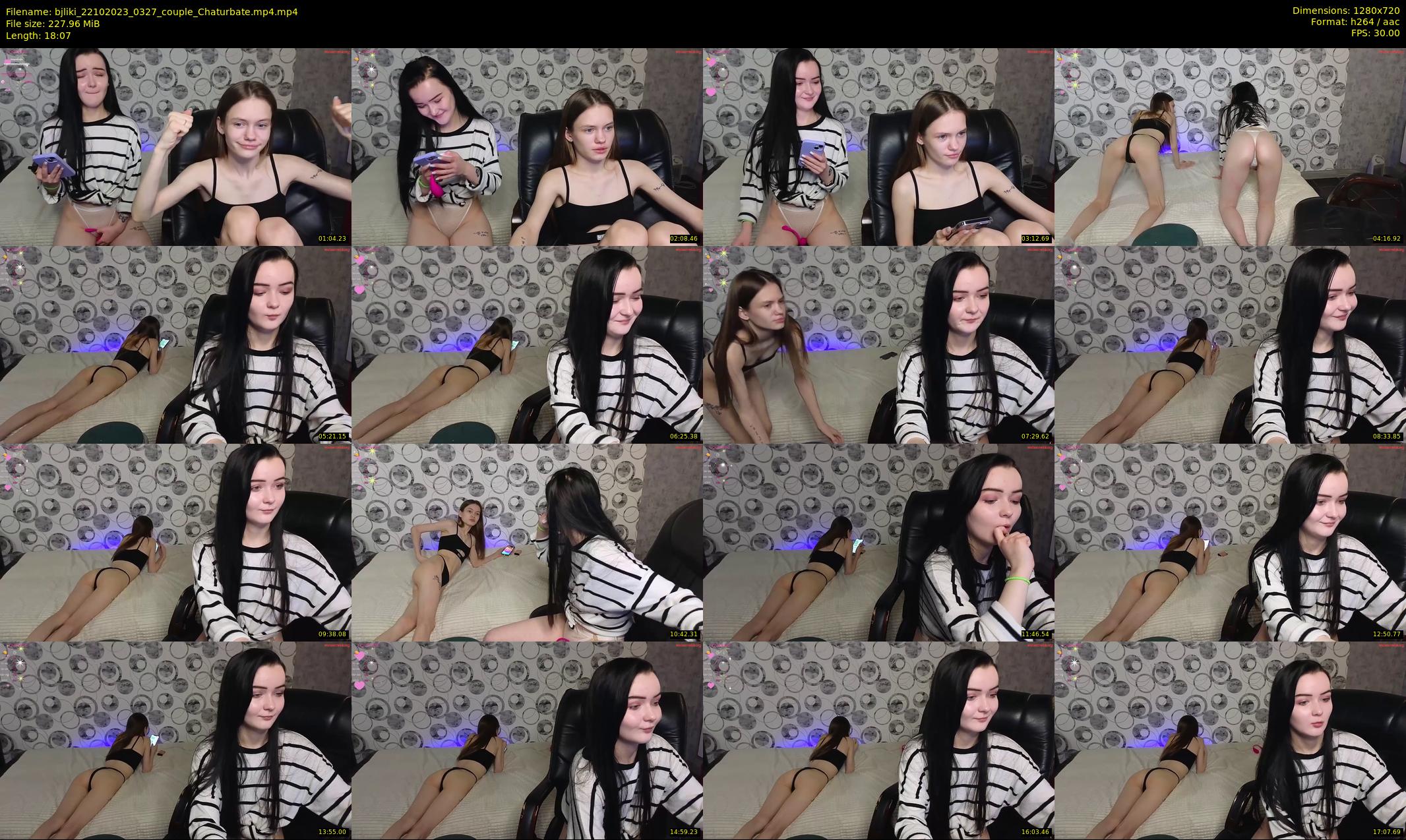 bjliki — 19 minute Chaturbate couple cam show recording, 720p, Oct 22, 2023