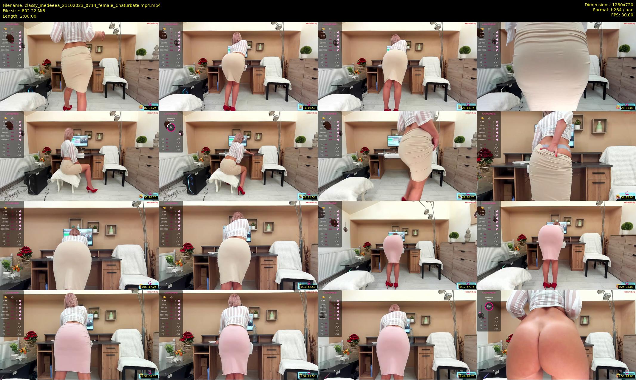 classy_medeeea — 120 minute Chaturbate female cam show recording, 720p, Oct 21, 2023