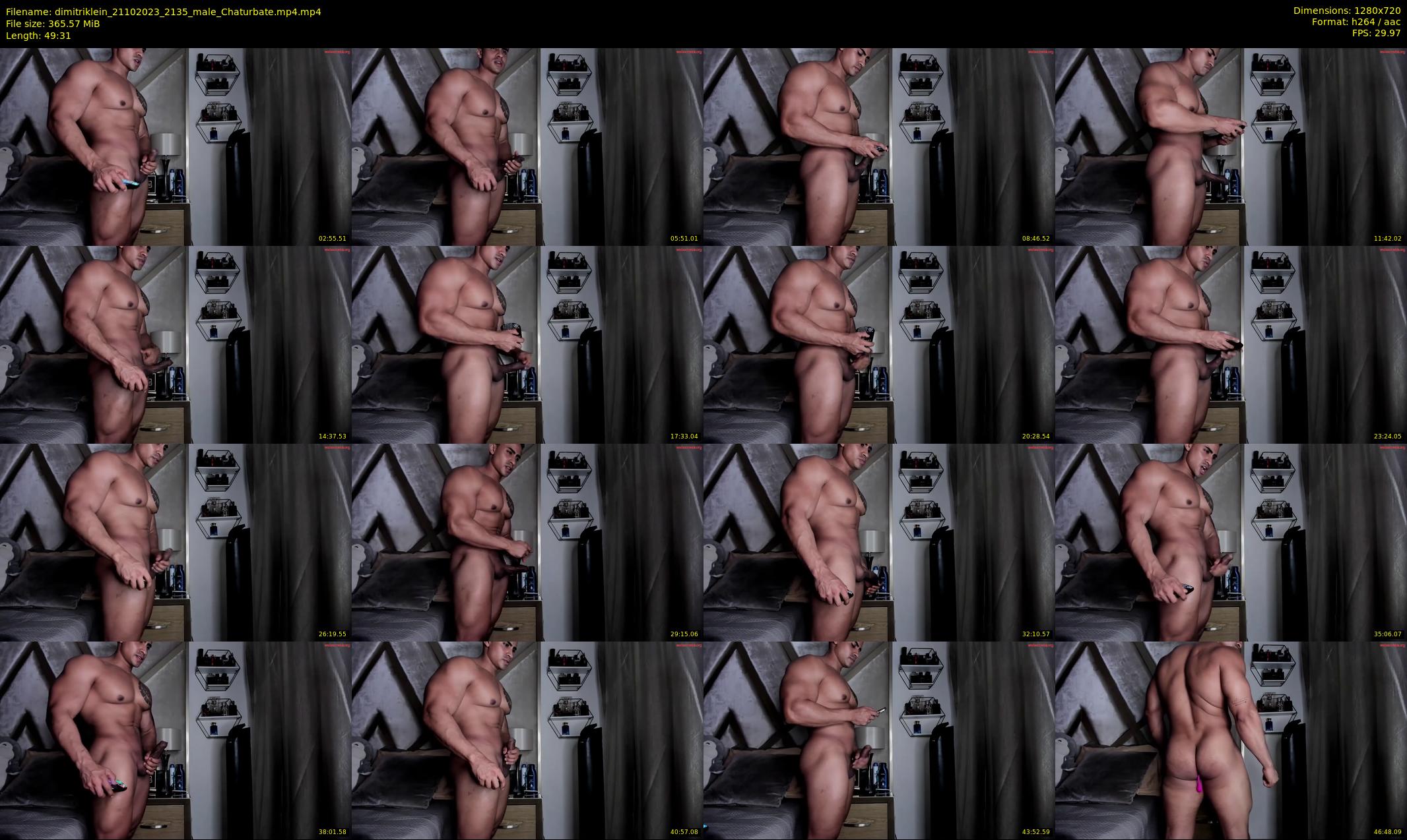 dimitriklein — 50 minute Chaturbate male cam show recording, 720p, Oct 21, 2023