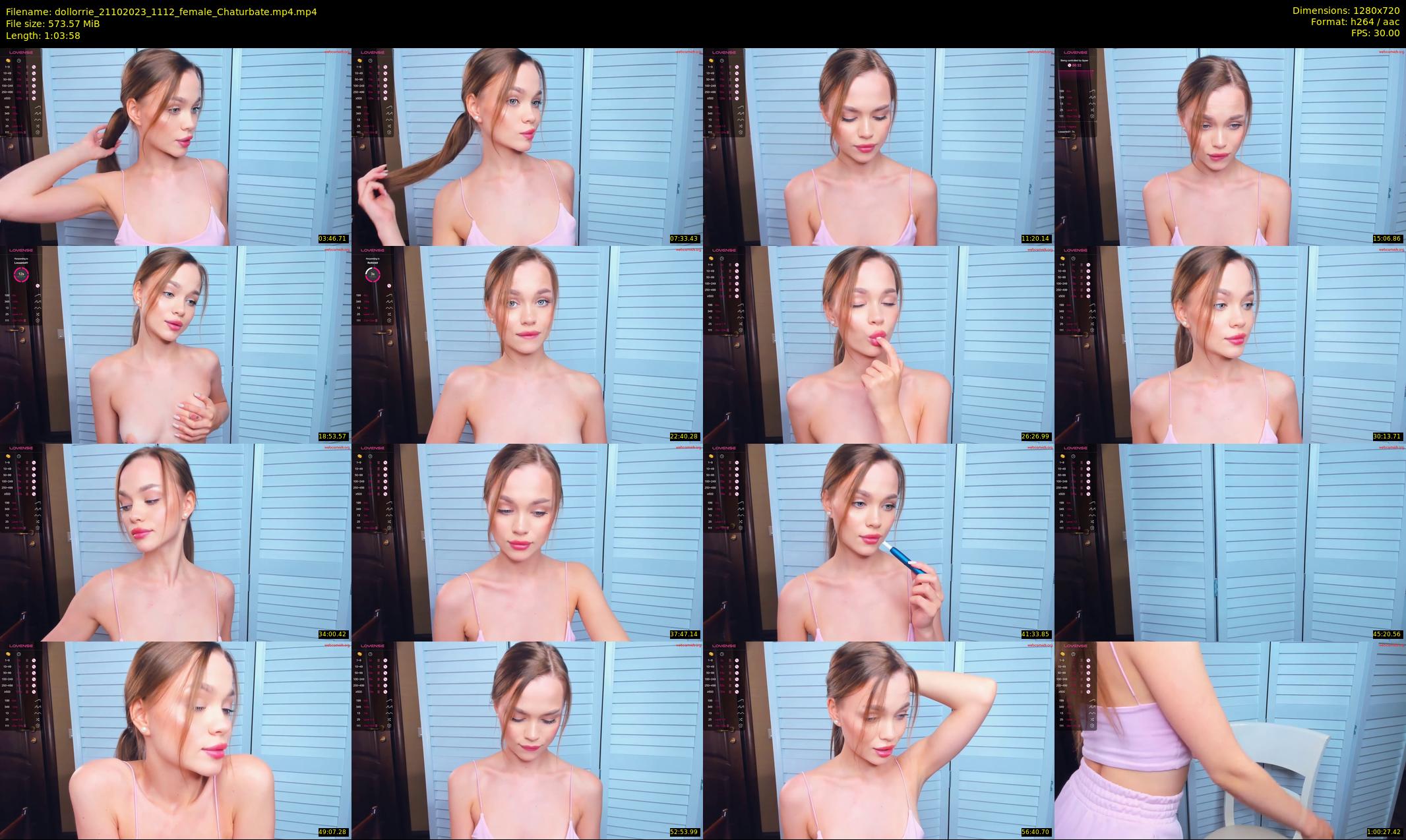 dollorrie — 64 minute Chaturbate couple cam show recording, 720p, Oct 21, 2023