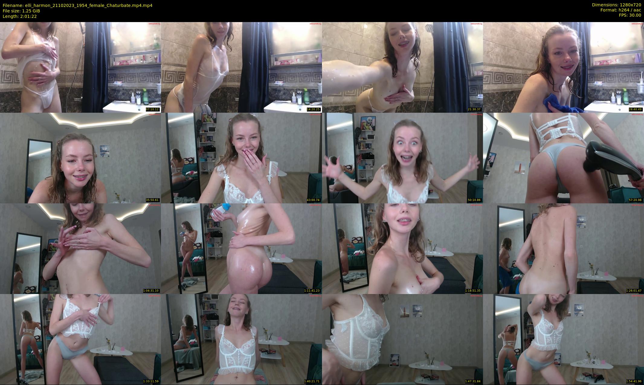 elli_harmon — 122 minute Chaturbate female cam show recording, 720p, Oct 21, 2023
