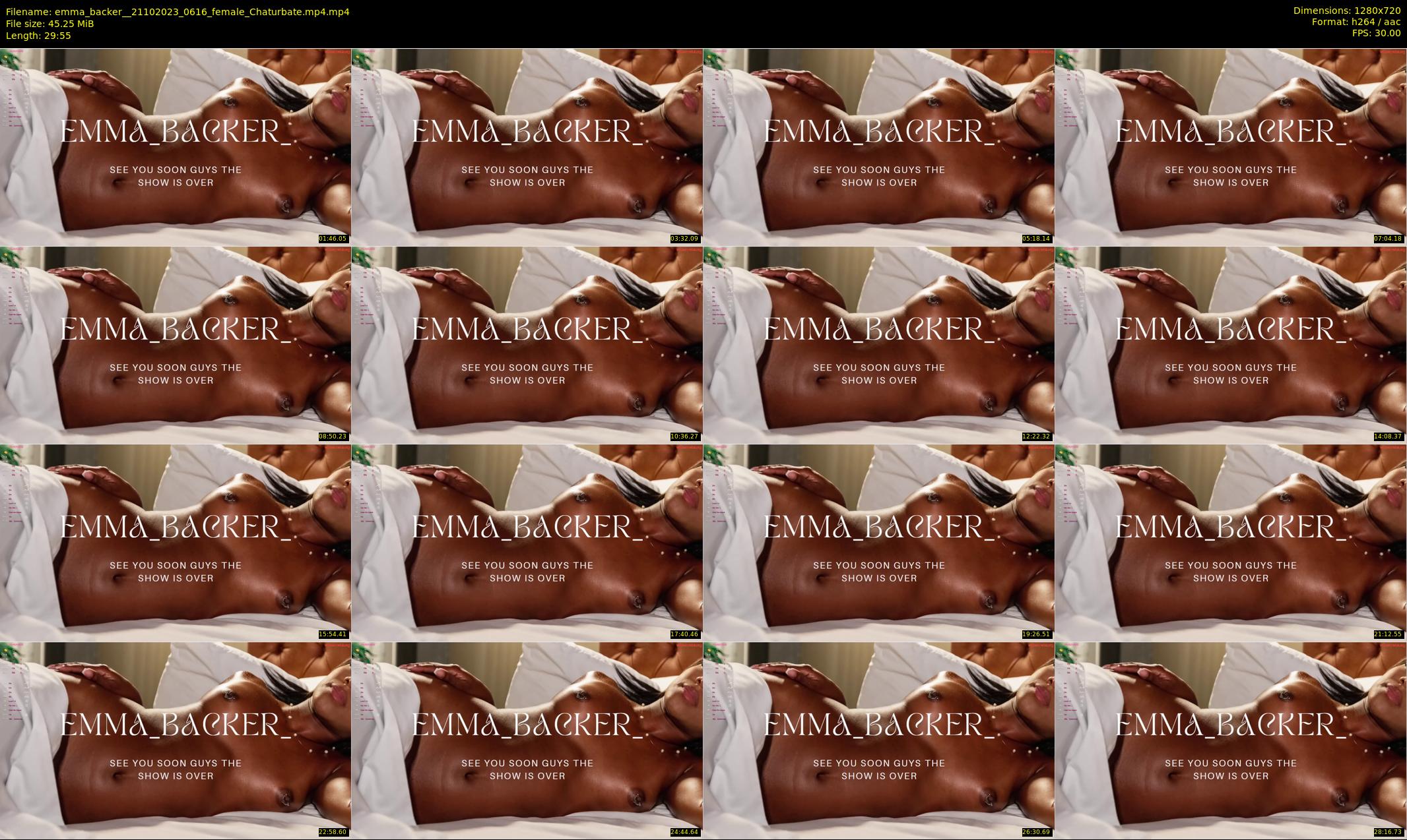 emma_backer_ — 30 minute Chaturbate female cam show recording, 720p, Oct 21, 2023