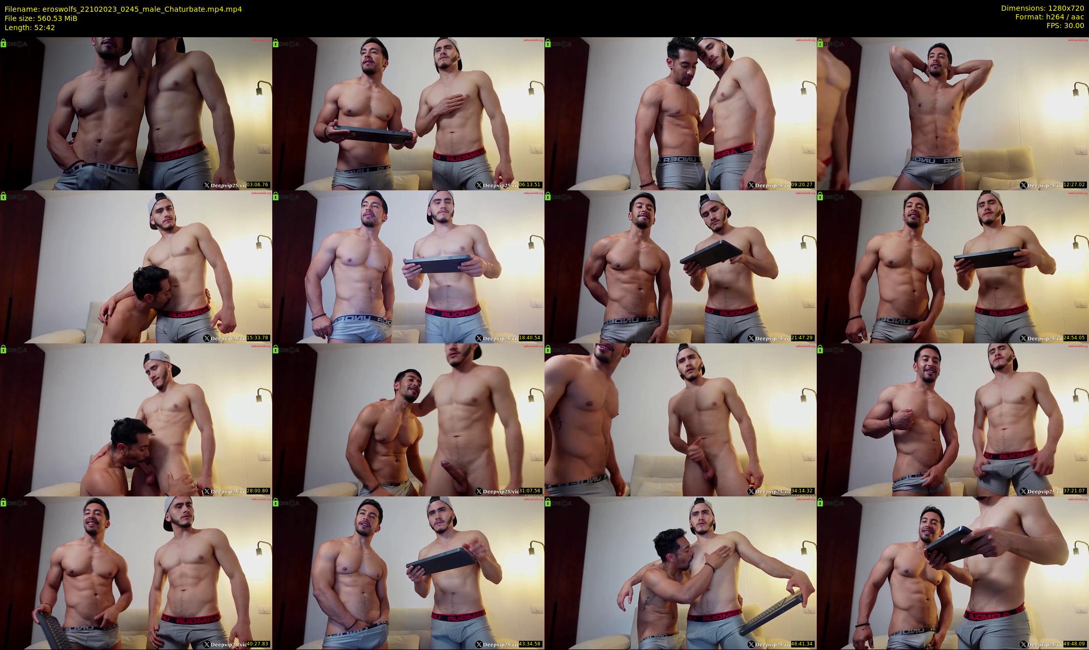 eroswolfs — 53 minute Chaturbate male cam show recording, 720p, Oct 22, 2023