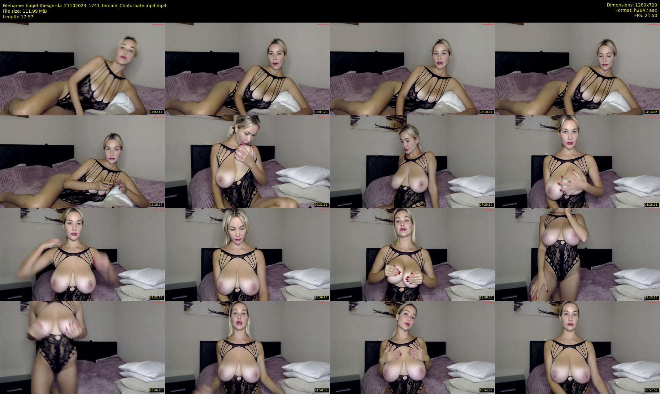hugetittiesgerda — 18 minute Chaturbate female cam show recording, 720p, Oct 21, 2023