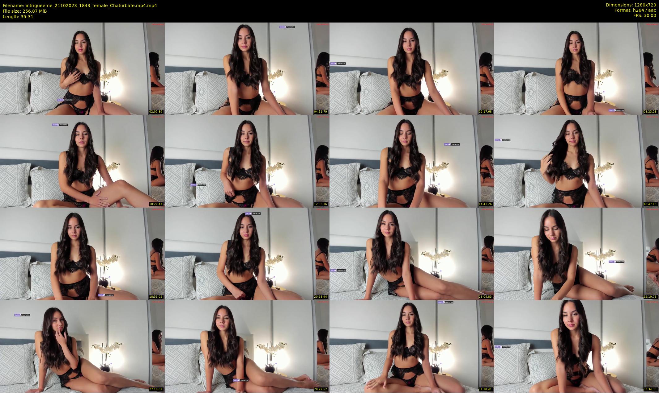 intrigueeme — 36 minute Chaturbate female cam show recording, 720p, Oct 21, 2023