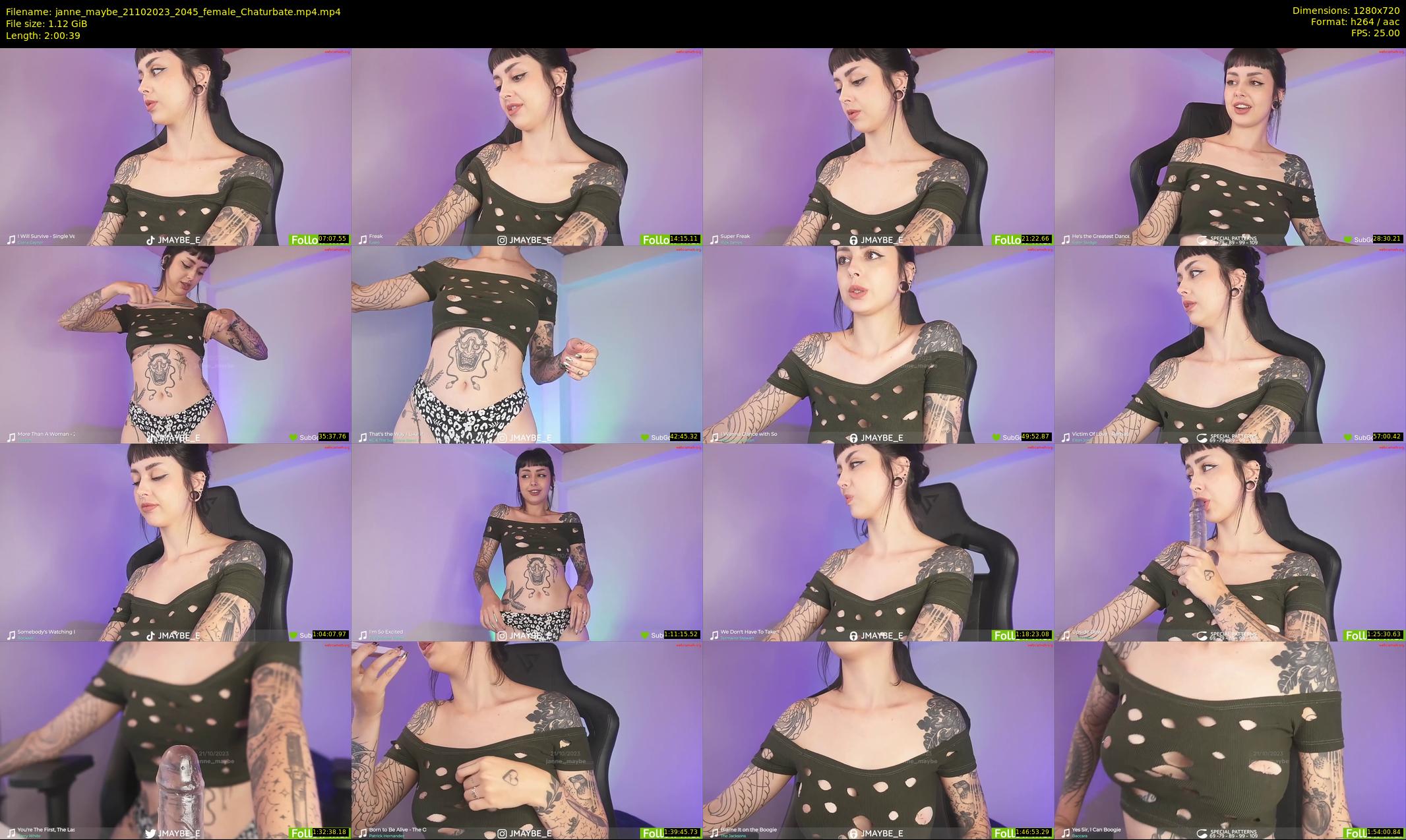 janne_maybe — 121 minute Chaturbate female cam show recording, 720p, Oct 21, 2023