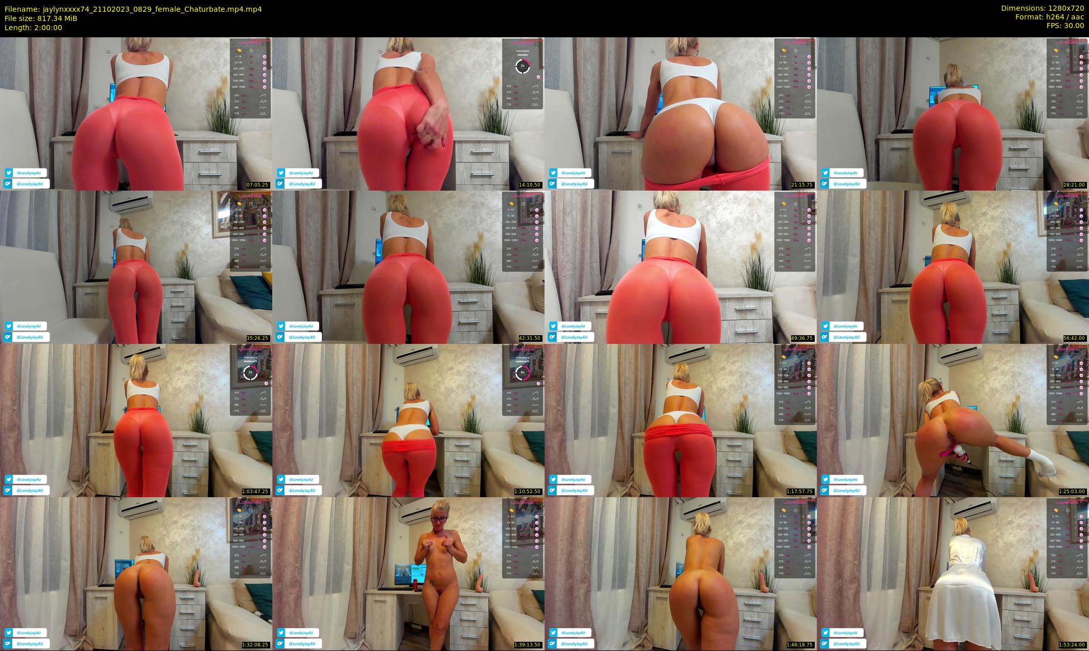 jaylynxxxx74 — 120 minute Chaturbate female cam show recording, 720p, Oct 21, 2023