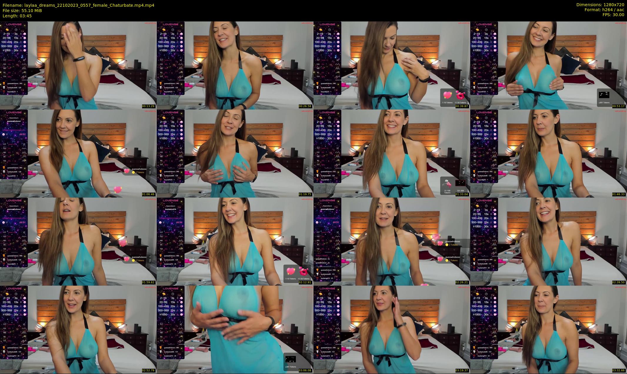 laylaa_dreams — 4 minute Chaturbate female cam show recording, 720p, Oct 22, 2023