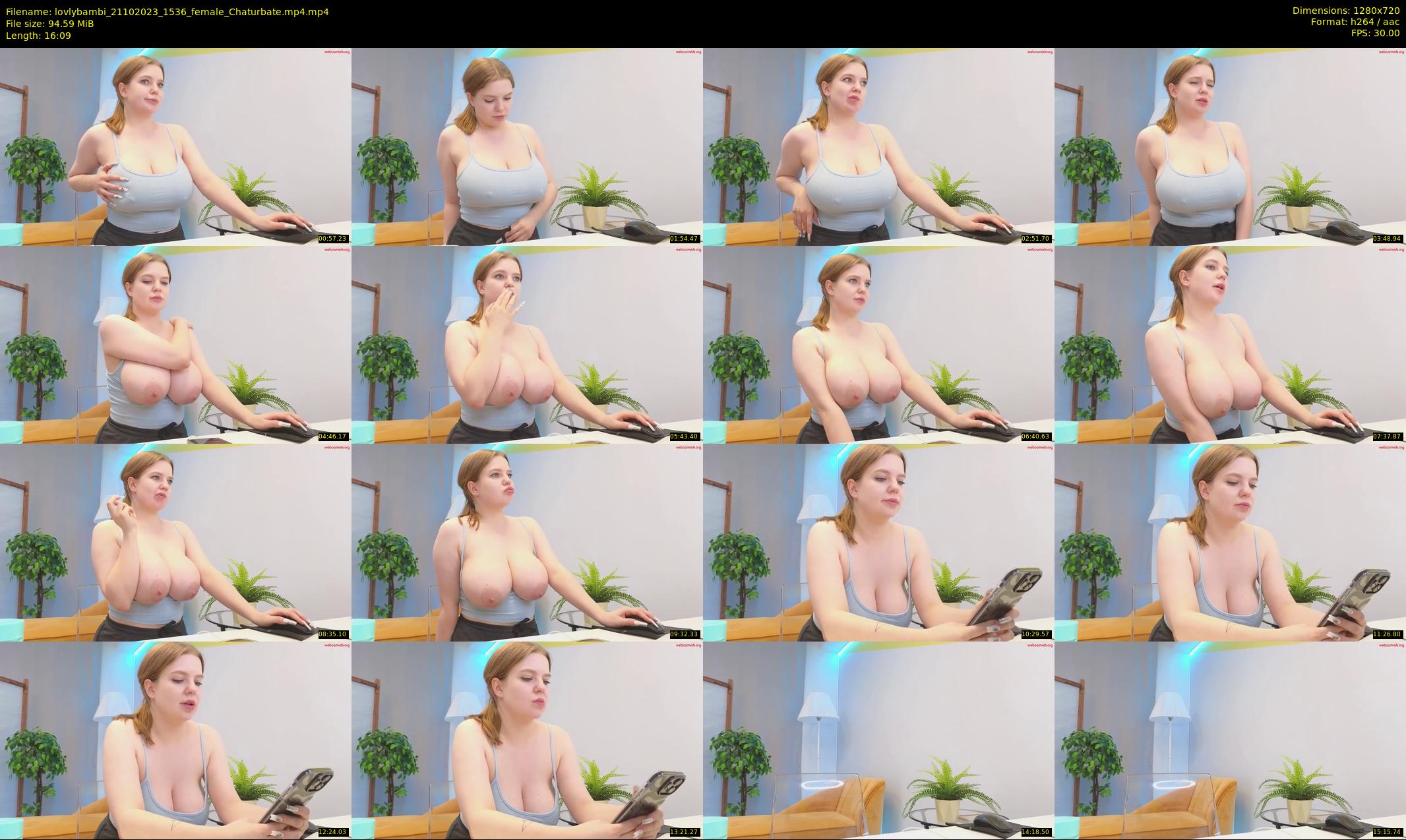 lovlybambi — 17 minute Chaturbate female cam show recording, 720p, Oct 21, 2023