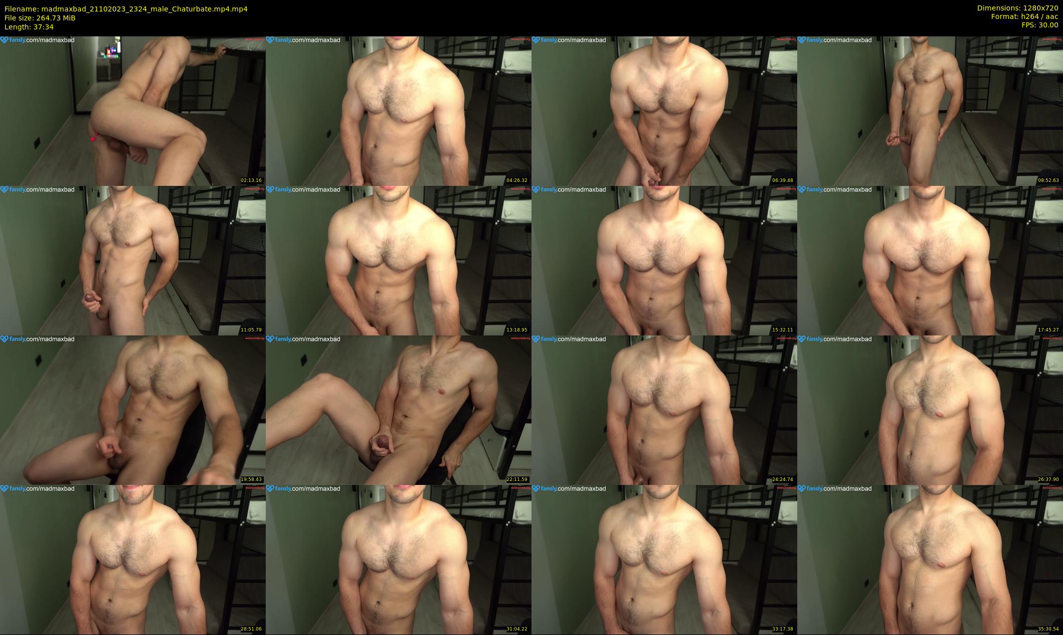 madmaxbad — 38 minute Chaturbate male cam show recording, 720p, Oct 21, 2023