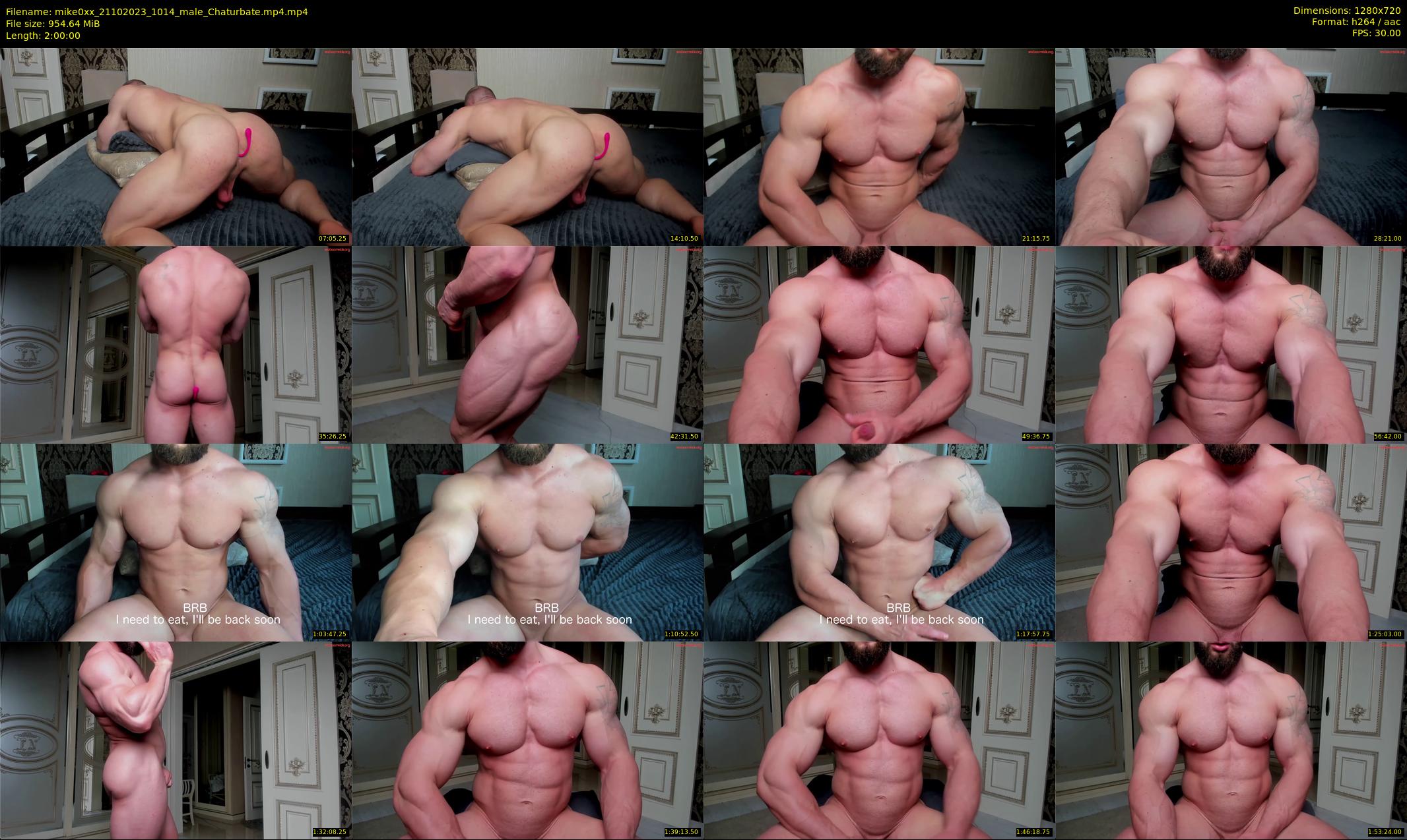 mike0xx — 120 minute Chaturbate male cam show recording, 720p, Oct 21, 2023