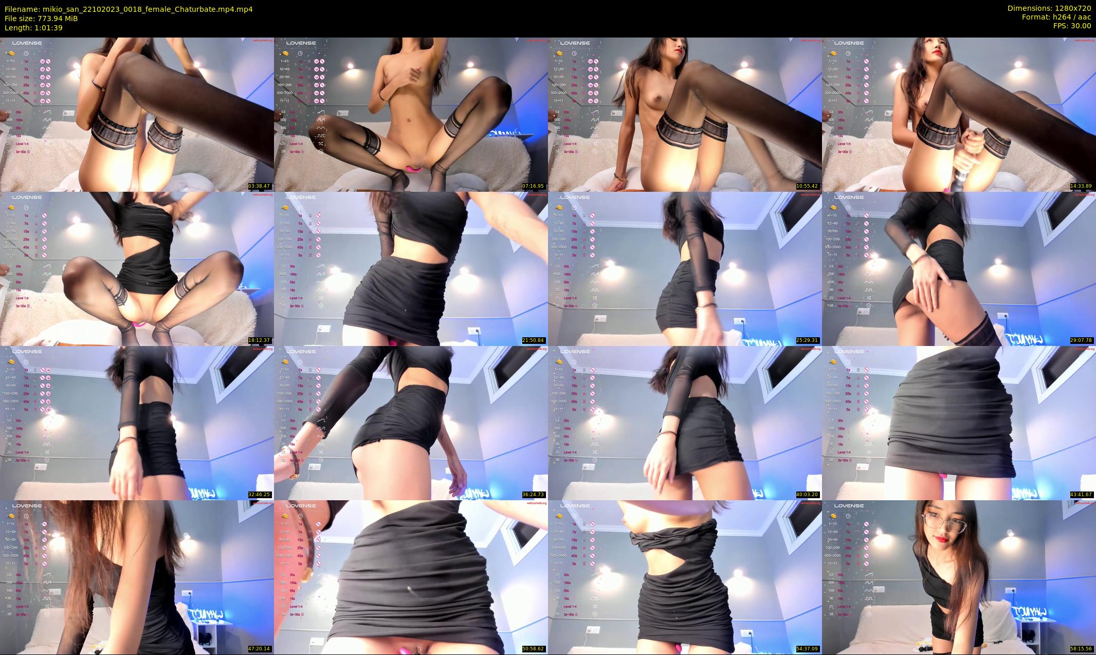 mikio_san — 62 minute Chaturbate female cam show recording, 720p, Oct 22, 2023