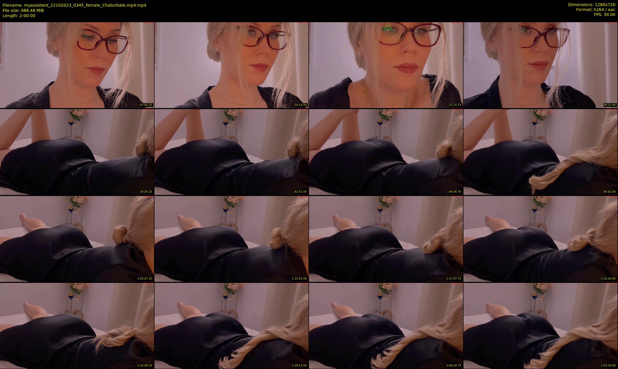 myassistant — 120 minute Chaturbate female cam show recording, 720p, Oct 22, 2023