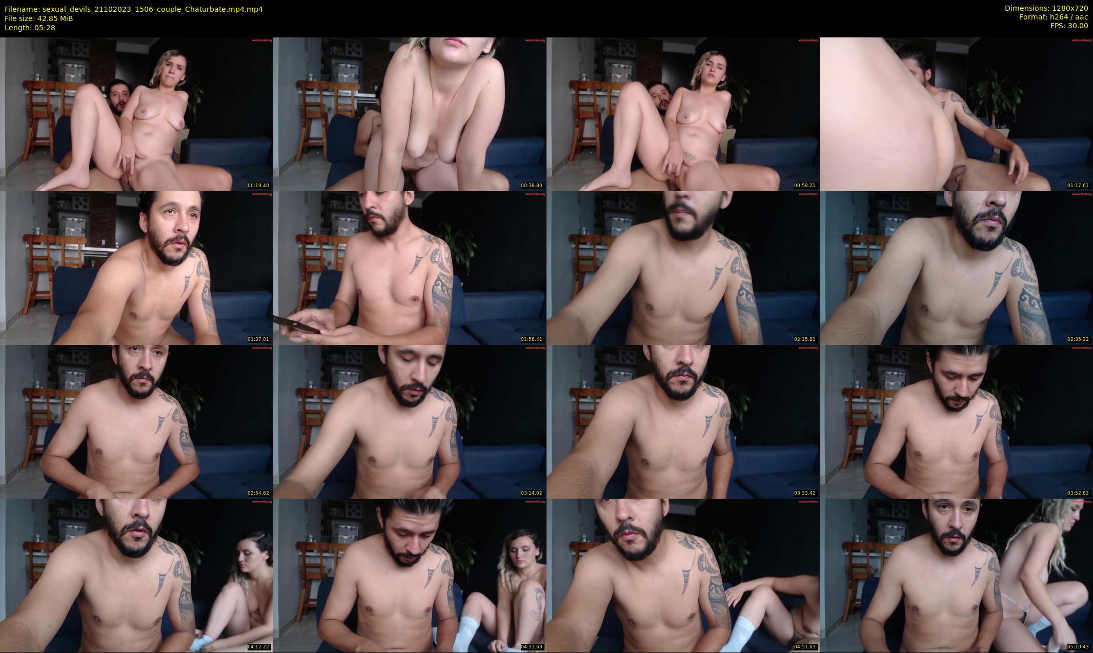 sexual_devils — 6 minute Chaturbate couple cam show recording, 720p, Oct 21, 2023
